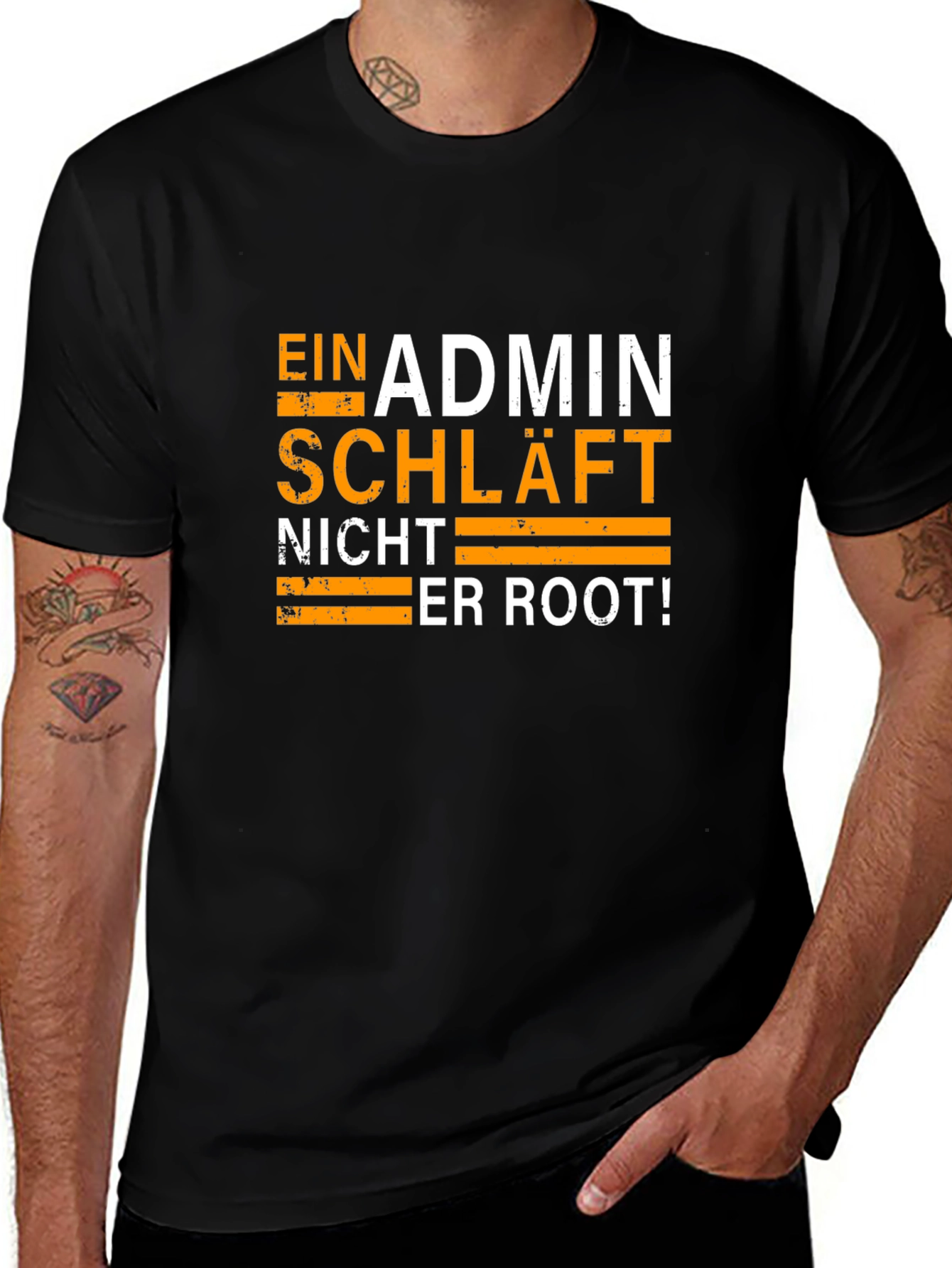 Admin T-Shirt - He Roots!