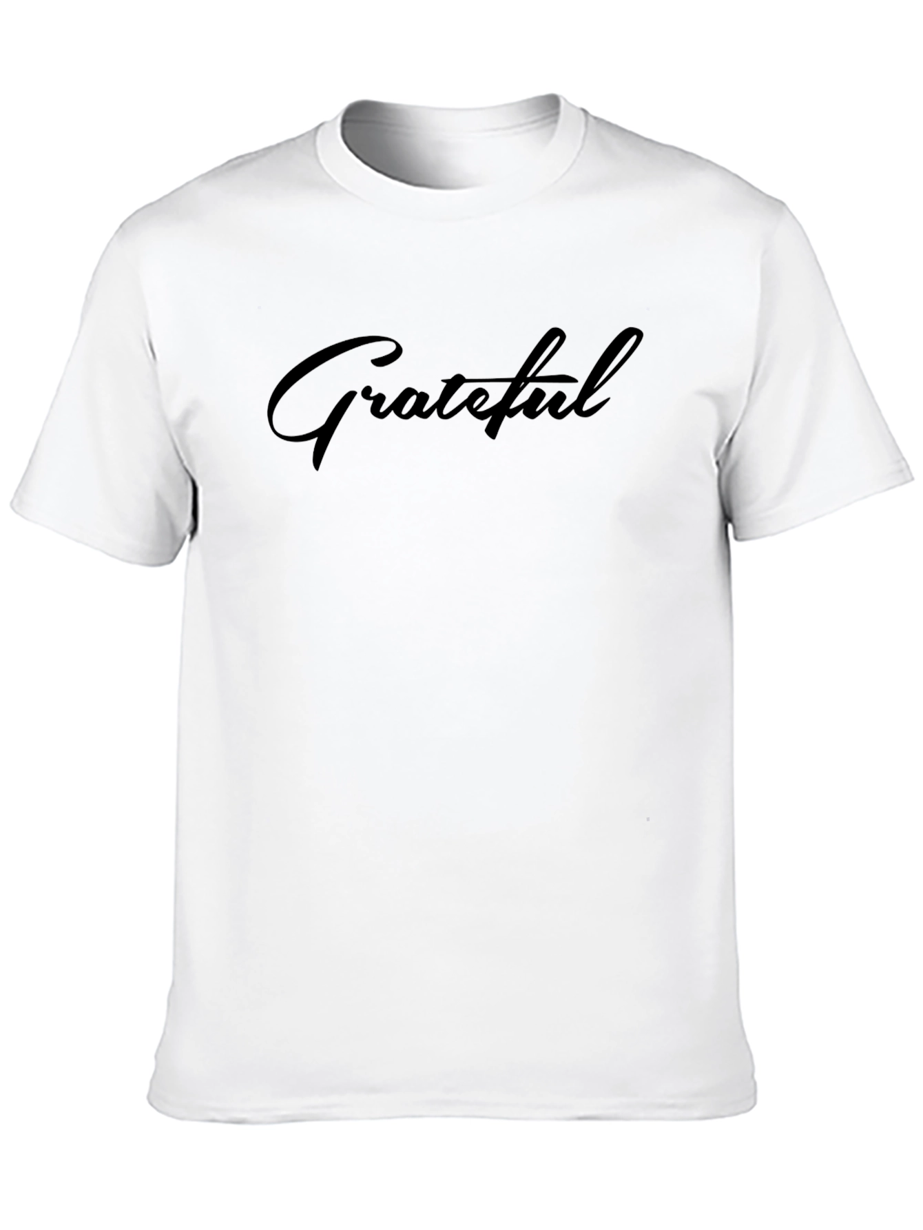 Grateful Black T-Shirt - Stylish Comfort