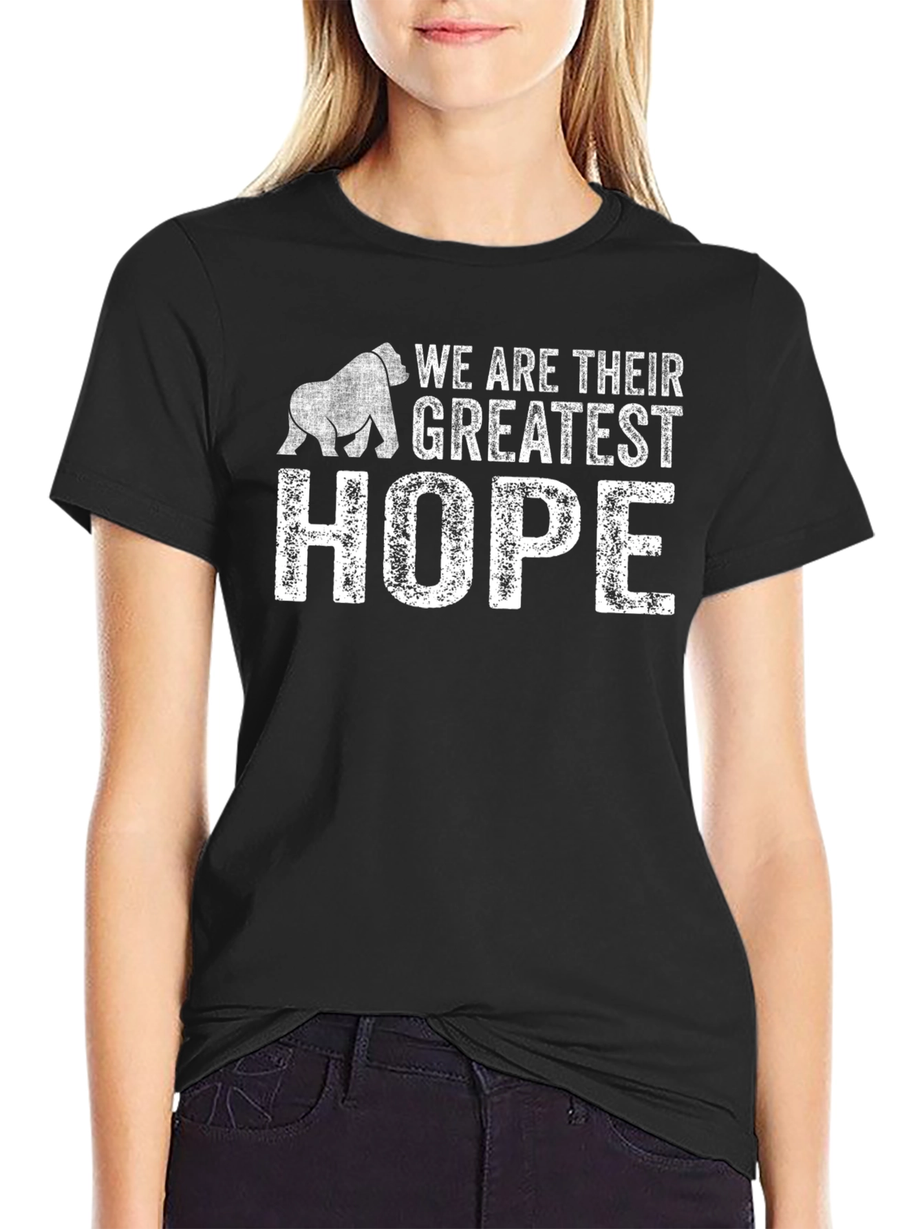 Gorilla Greatest Hope Graphic T-Shirt
