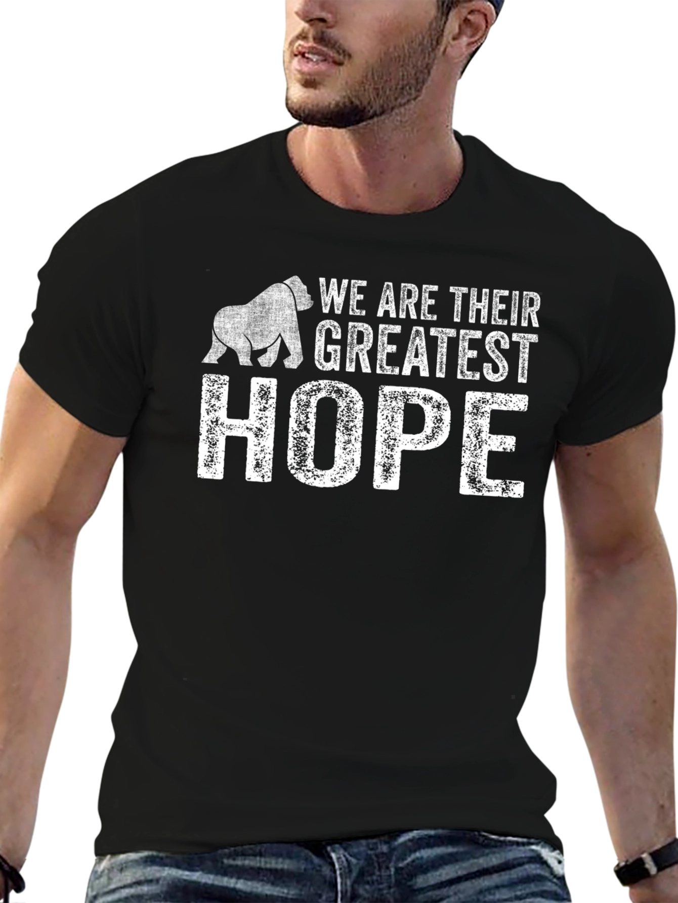 Gorilla Greatest Hope Graphic T-Shirt