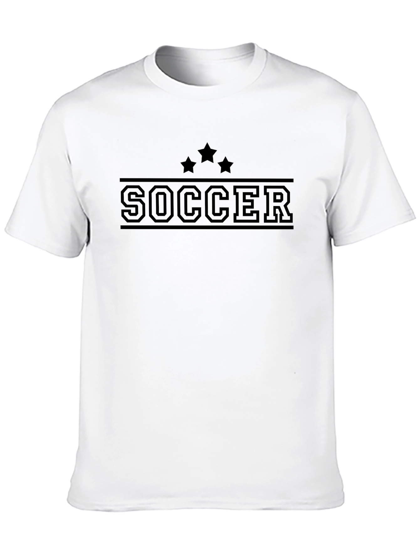 Soccer Stars Graphic T-Shirt - Casual Style