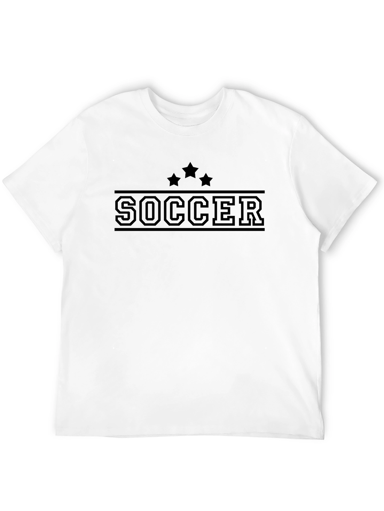 Soccer Stars Graphic T-Shirt - Casual Style