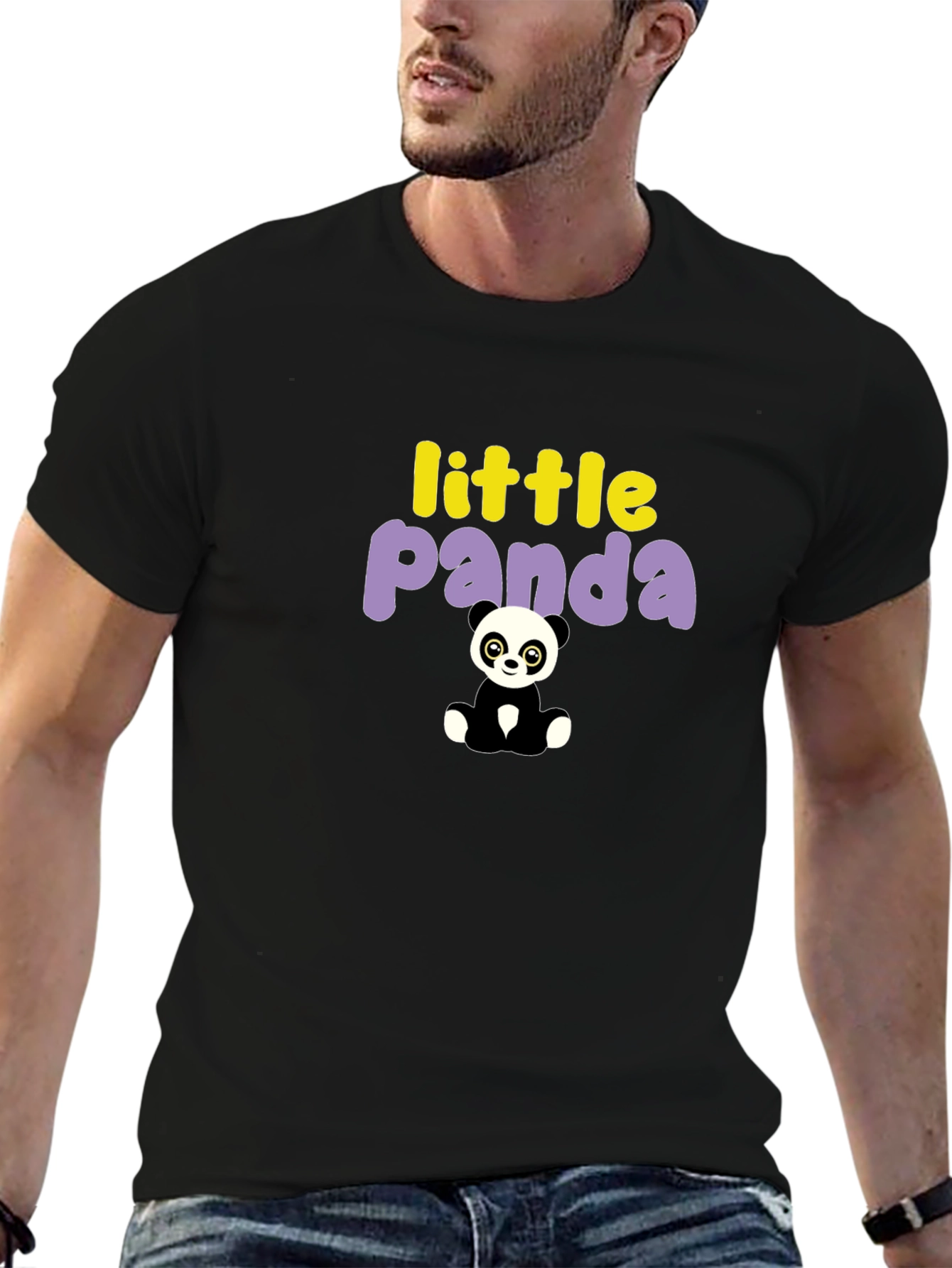Little Panda Graphic Tee - Casual Comfort