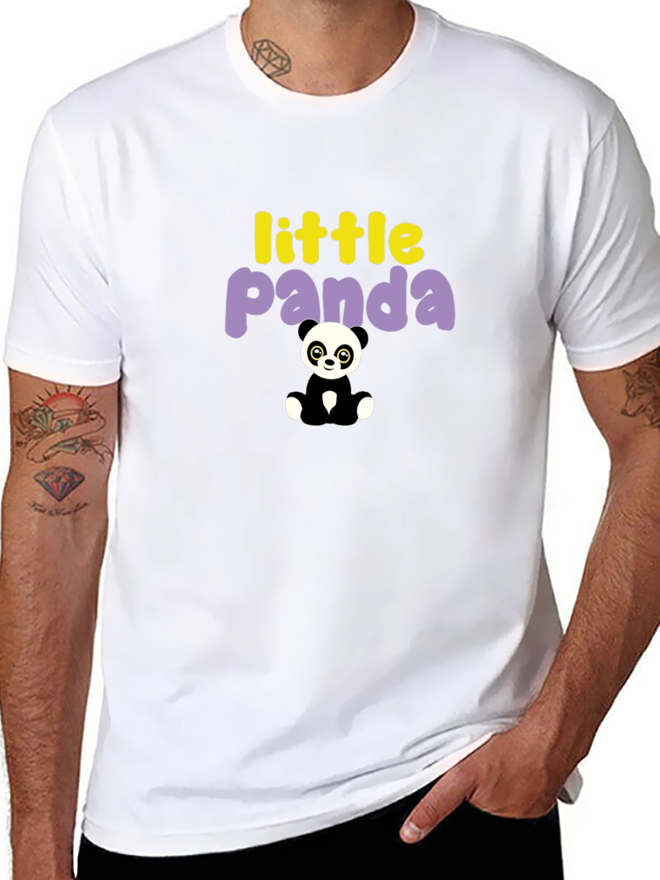 Little Panda Graphic Tee - Casual Comfort