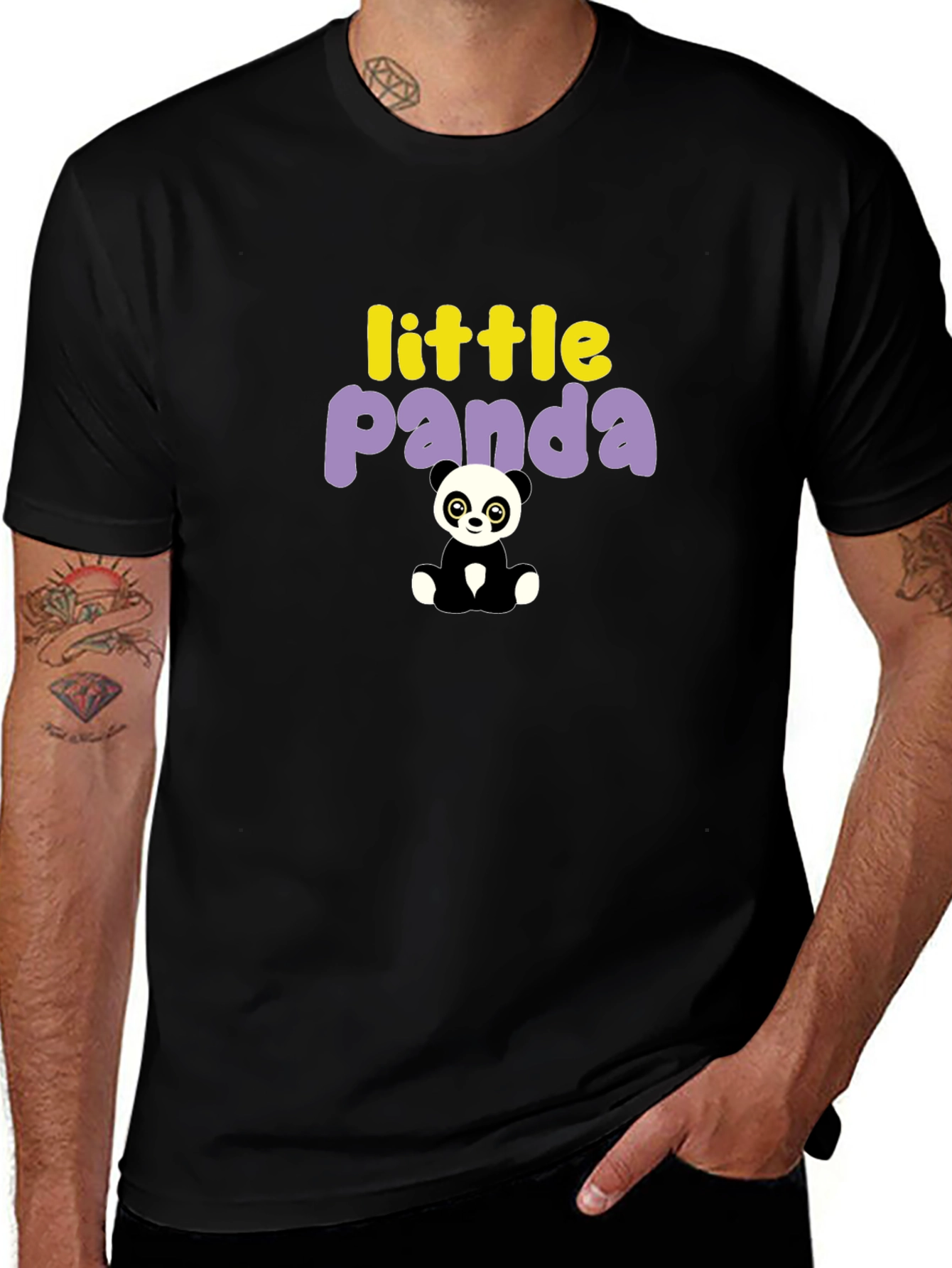 Little Panda Graphic Tee - Casual Comfort