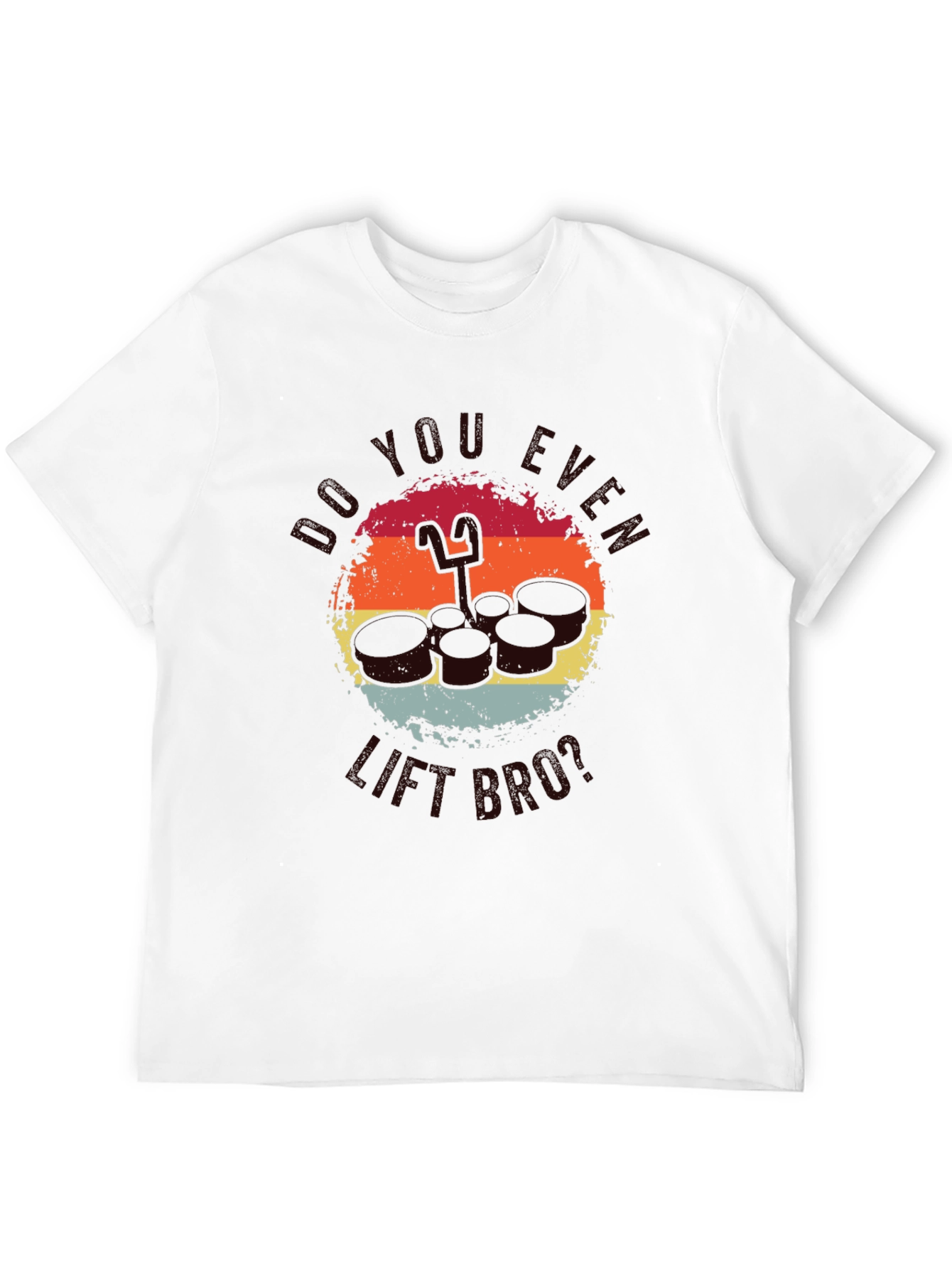 Retro Gym T-Shirt: Do You Even Lift Bro?