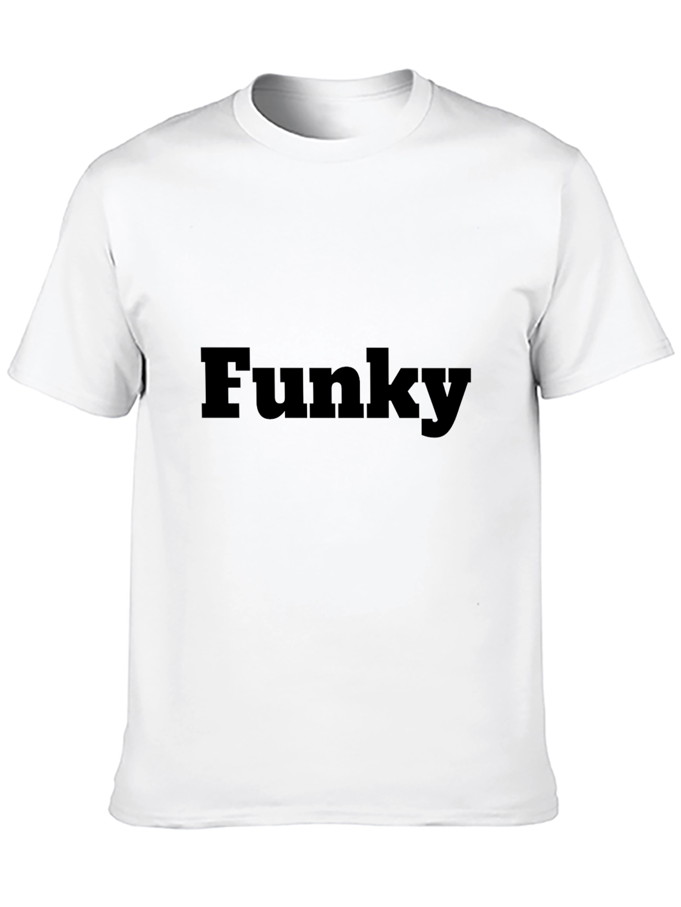 Funky Graphic Print Black T-Shirt