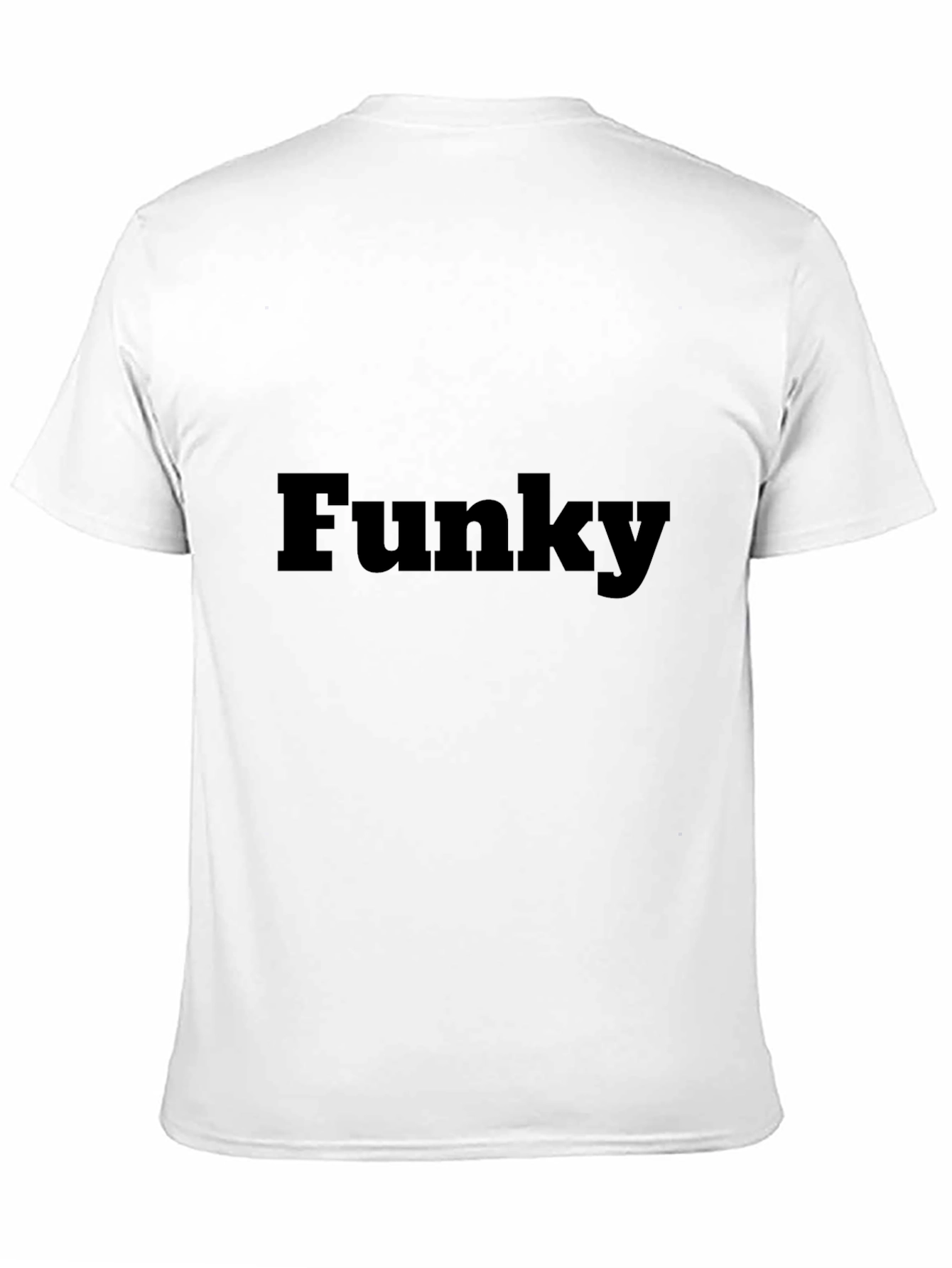 Funky Graphic Print Black T-Shirt