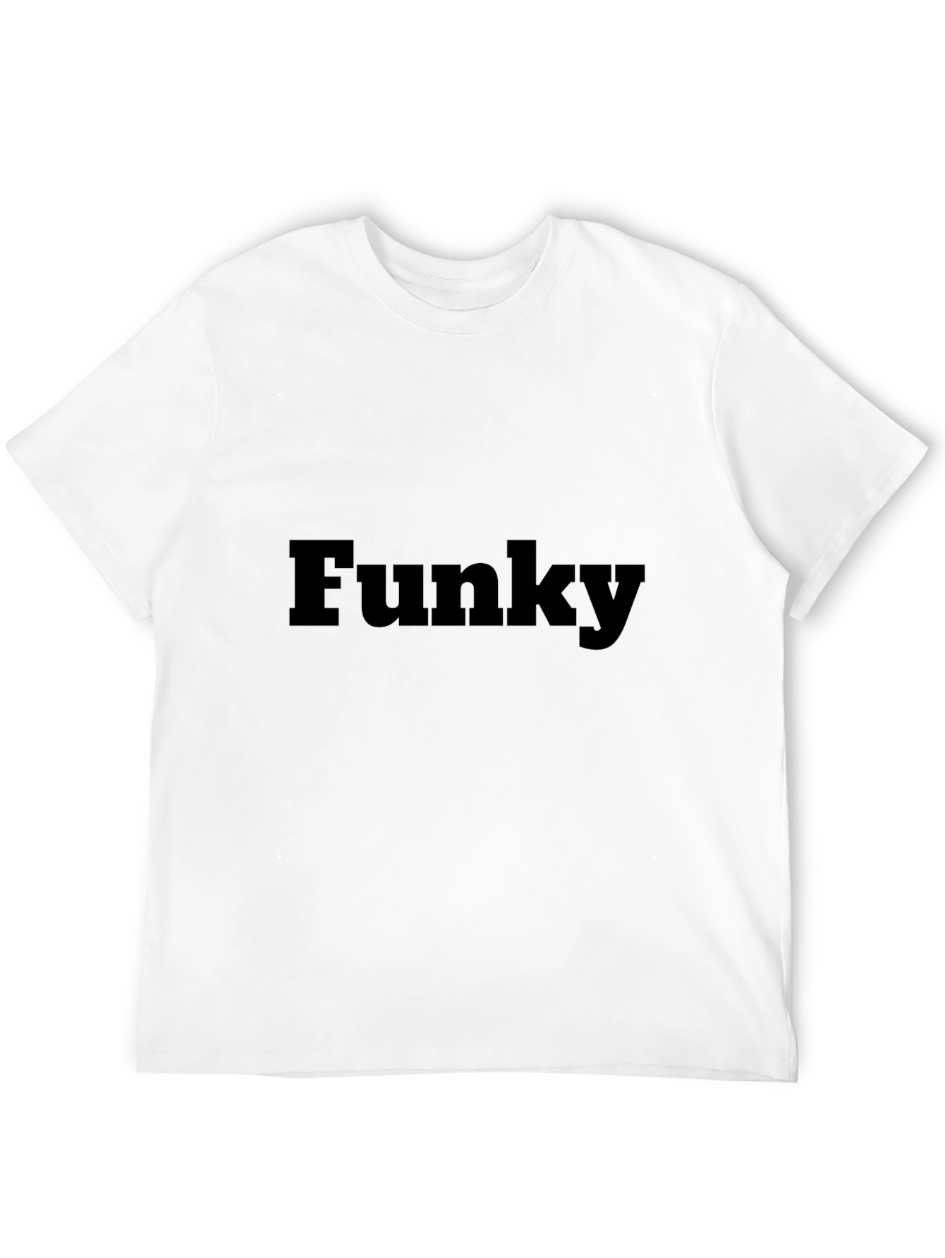 Funky Graphic Print Black T-Shirt