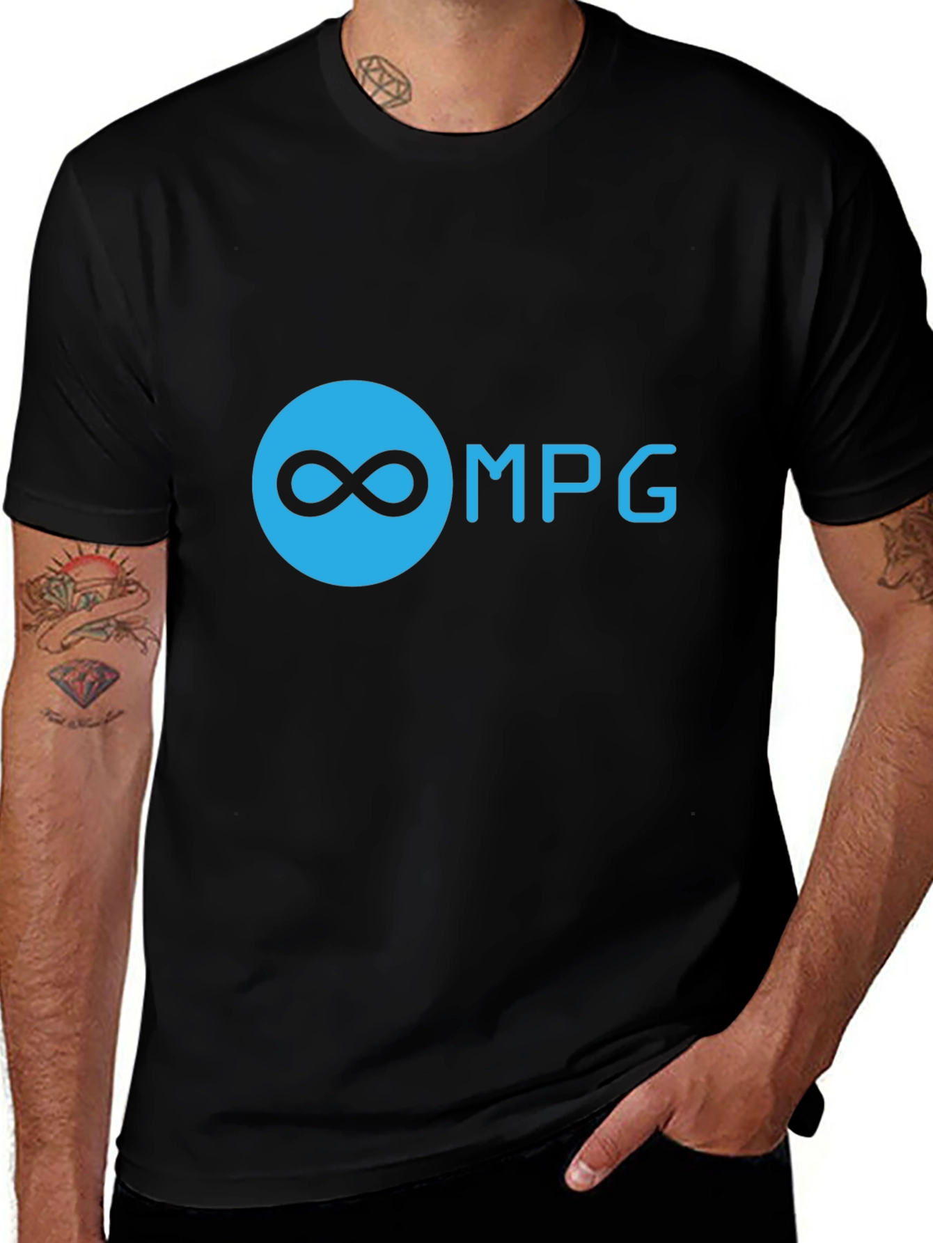Infinity MPG Graphic Tee - Eco-Friendly Driving