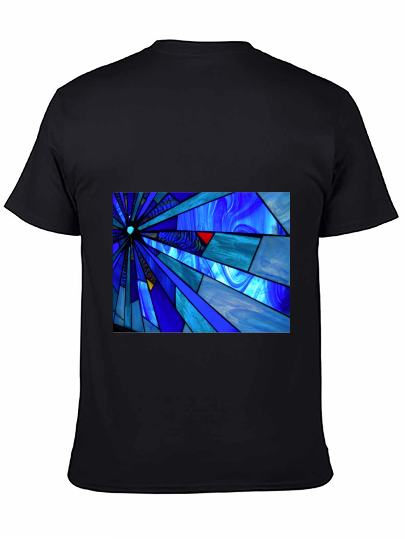 Abstract Stained Glass Graphic Tee