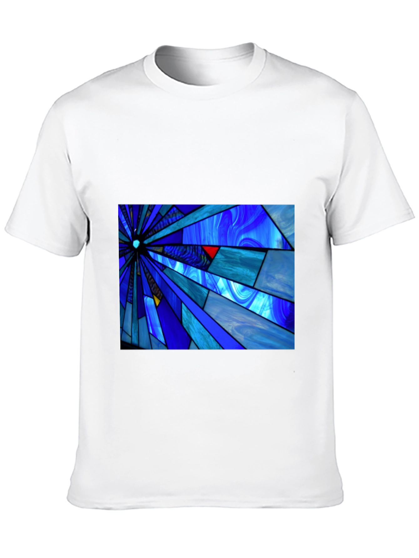 Abstract Stained Glass Graphic Tee