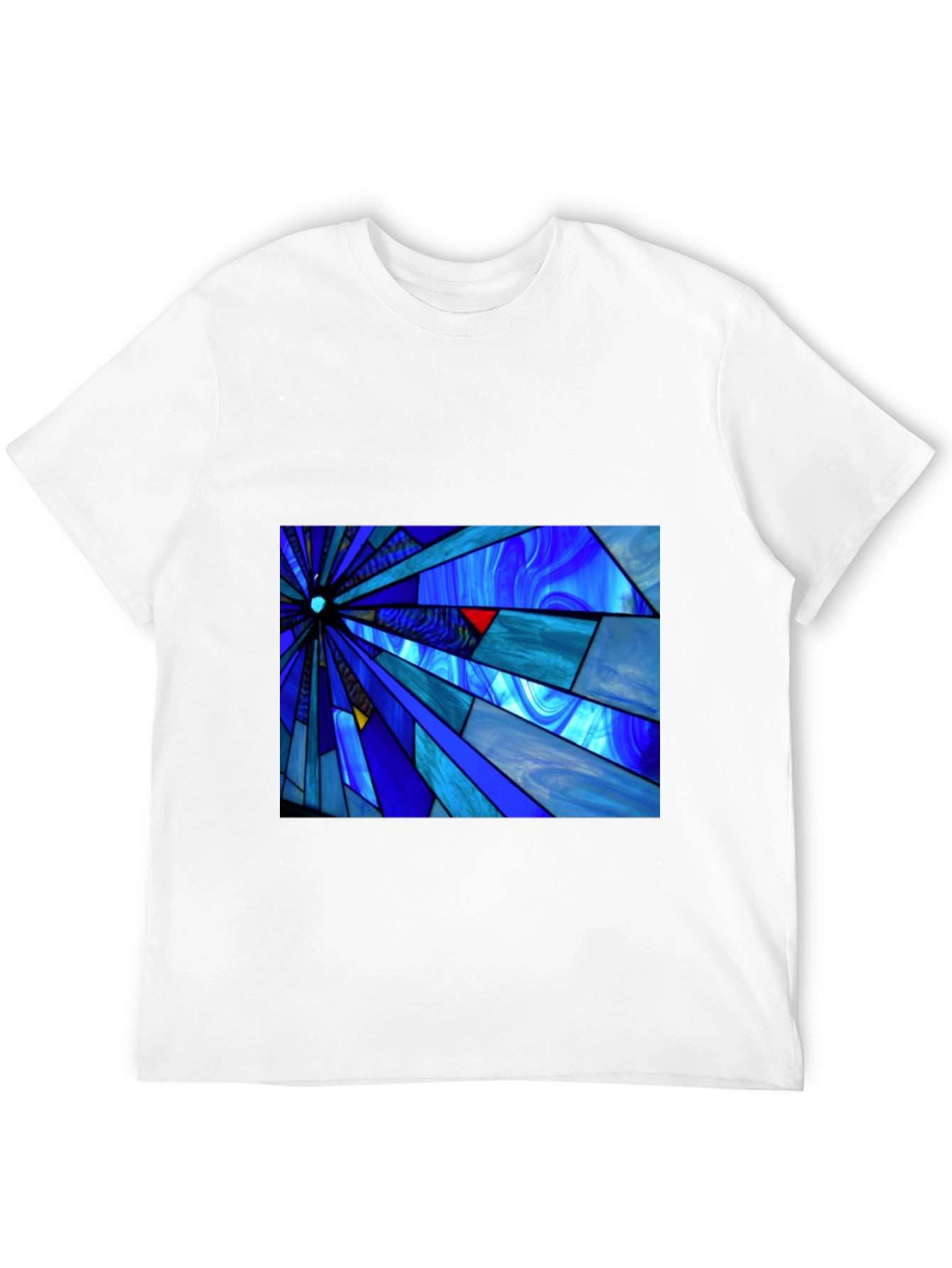 Abstract Stained Glass Graphic Tee