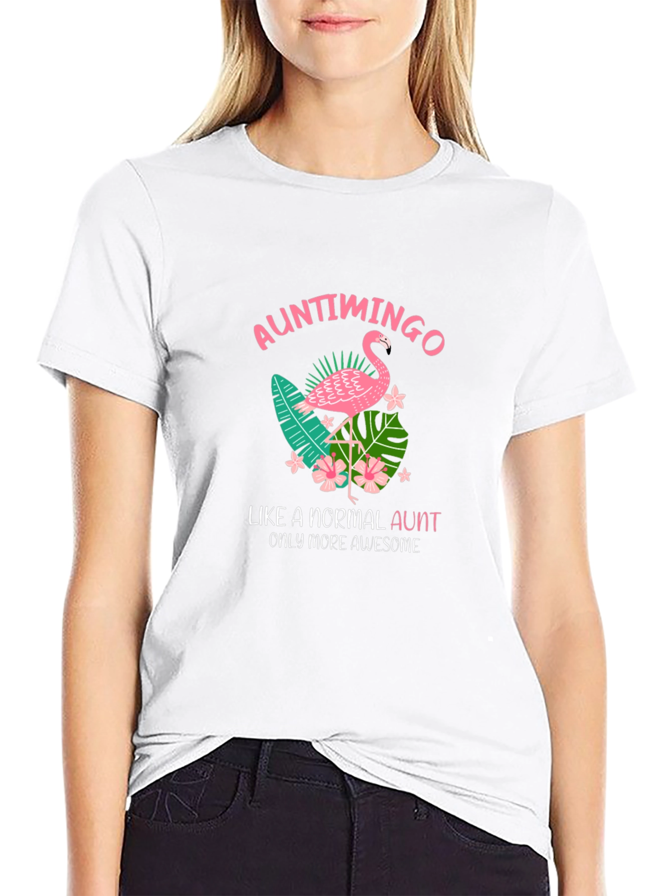 Auntimingo Graphic Tee - Awesome Aunt Shirt