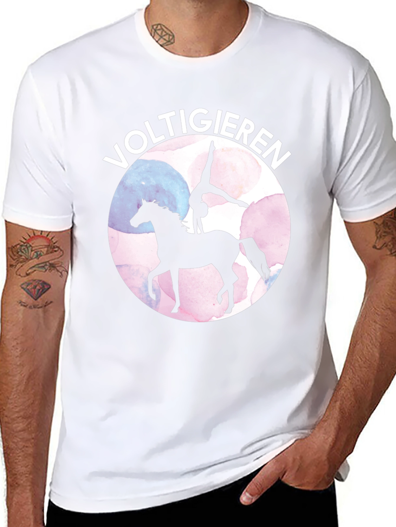 Vaulting Horse T-Shirt - Equestrian Gymnastics Tee