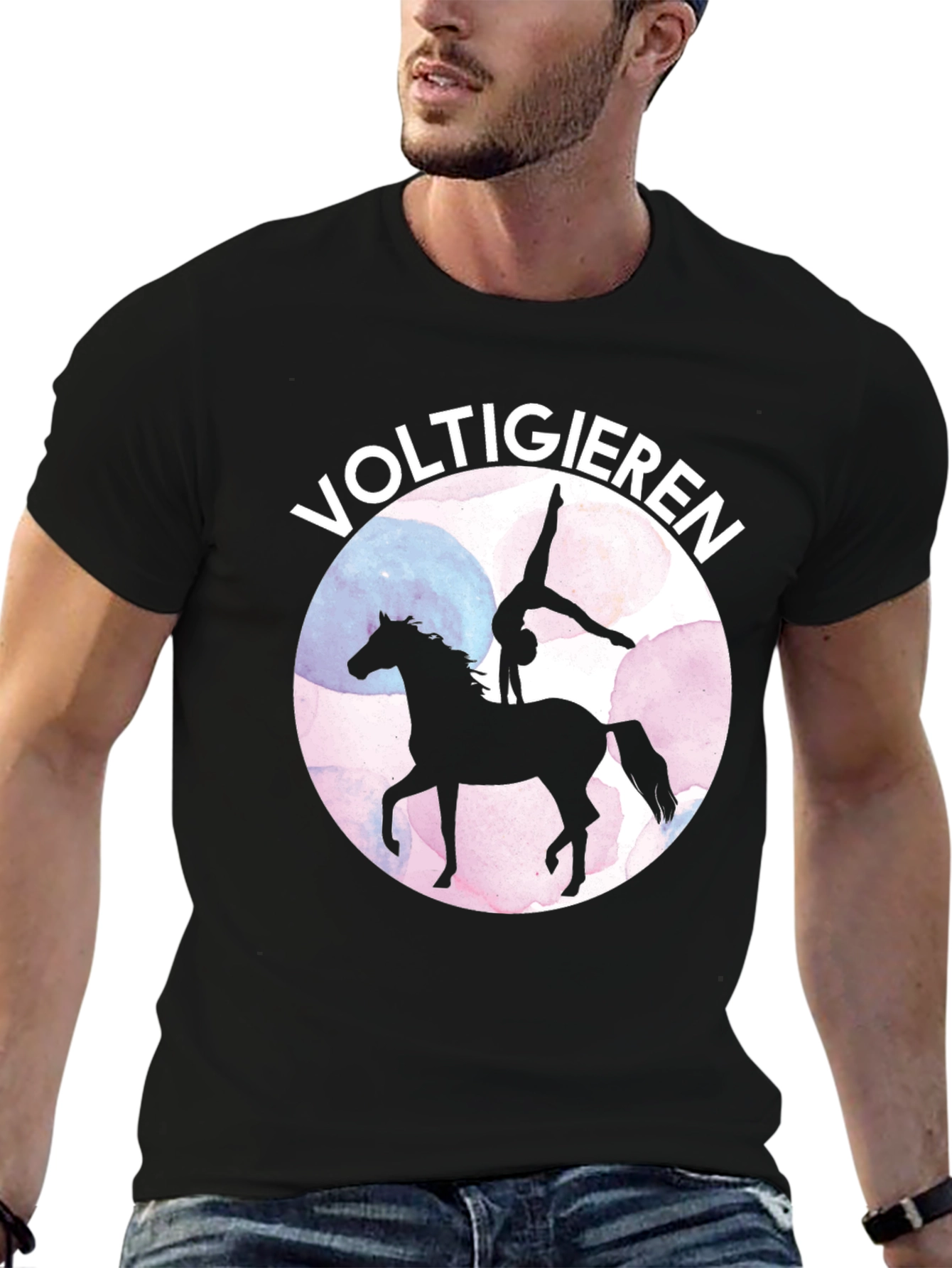 Vaulting Horse T-Shirt - Equestrian Gymnastics Tee