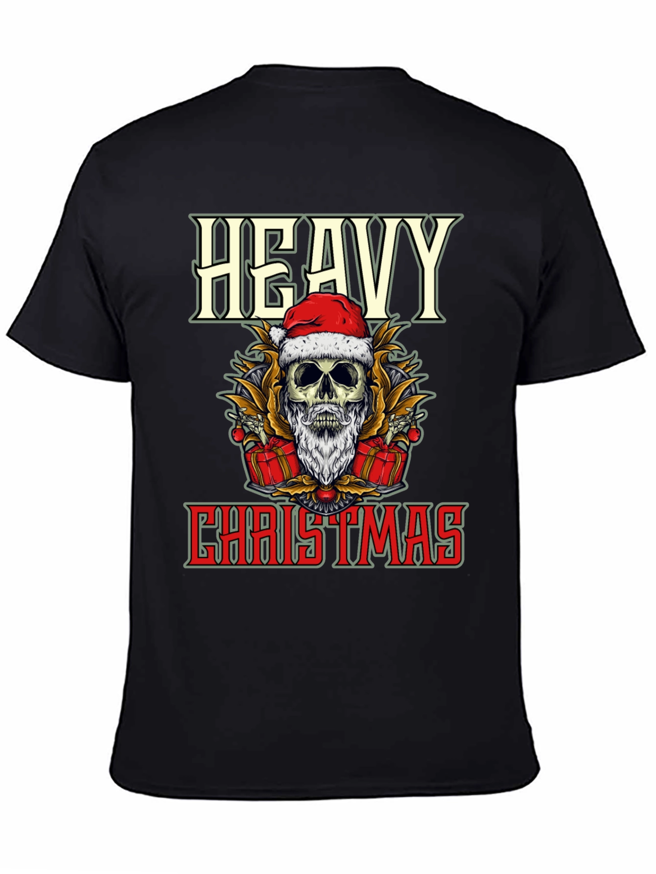 Heavy Christmas Skeleton T-Shirt
