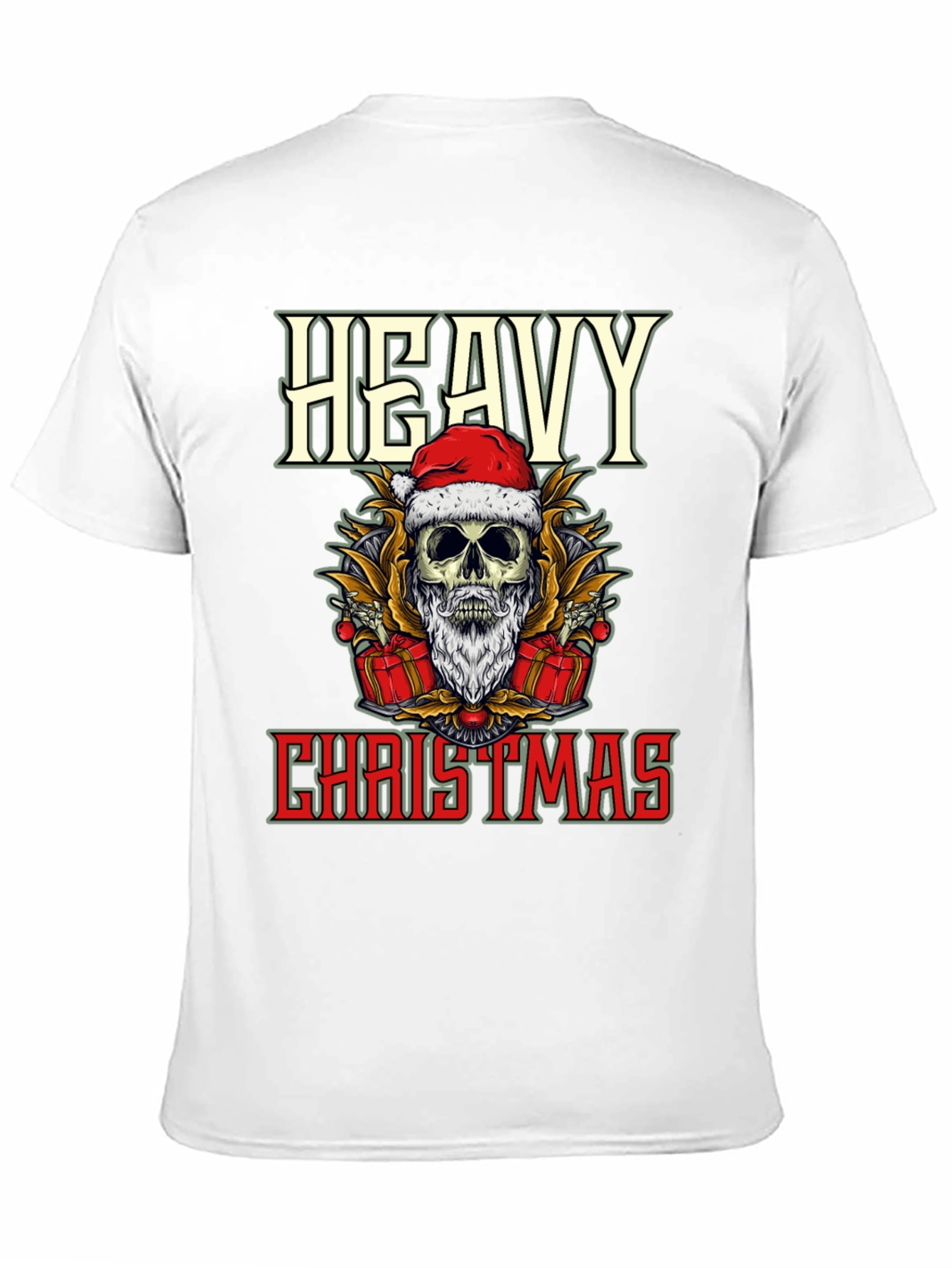 Heavy Christmas Skeleton T-Shirt