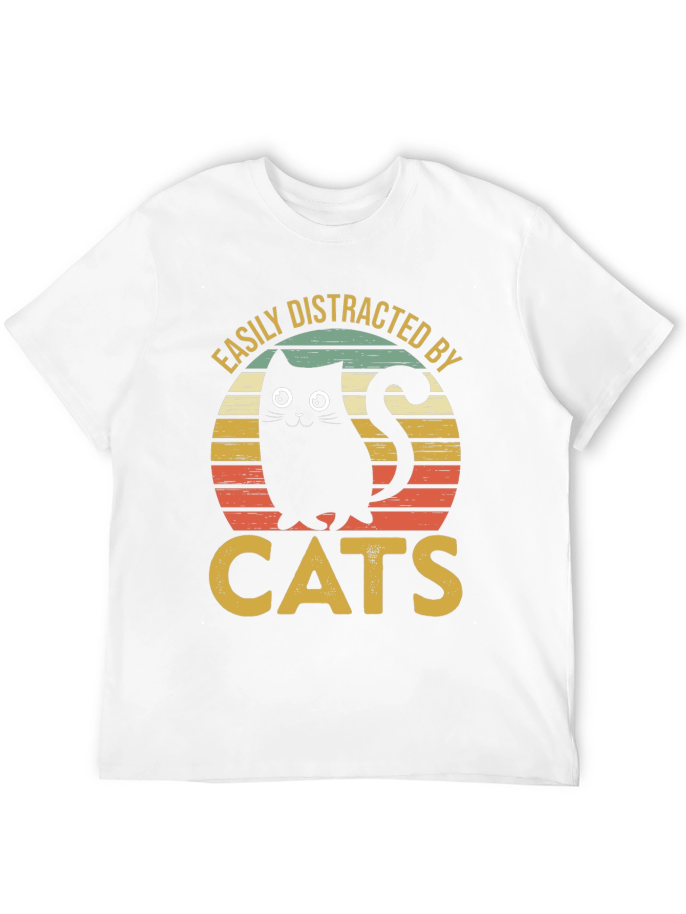 Easily Distracted By Cats T-Shirt