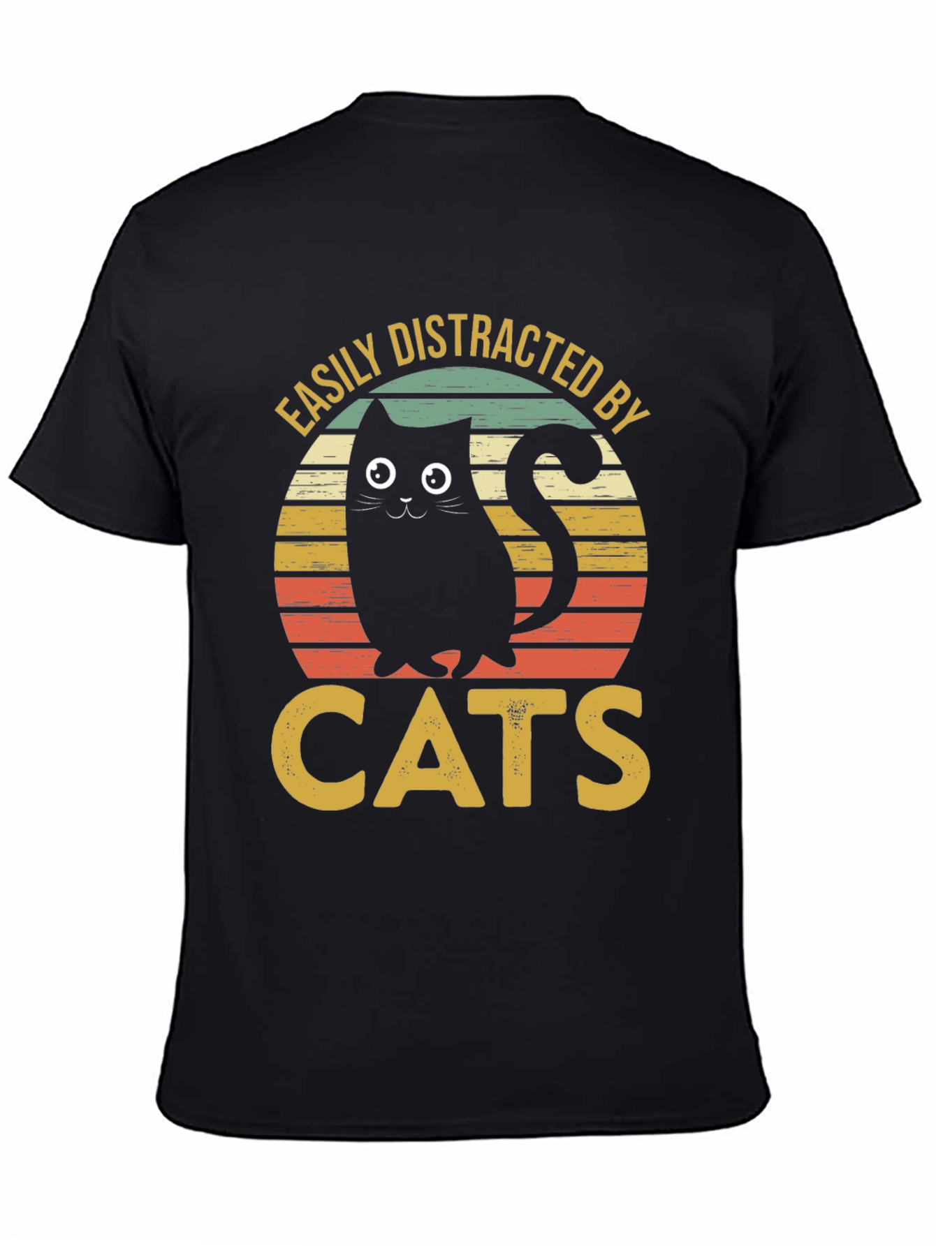 Easily Distracted By Cats T-Shirt