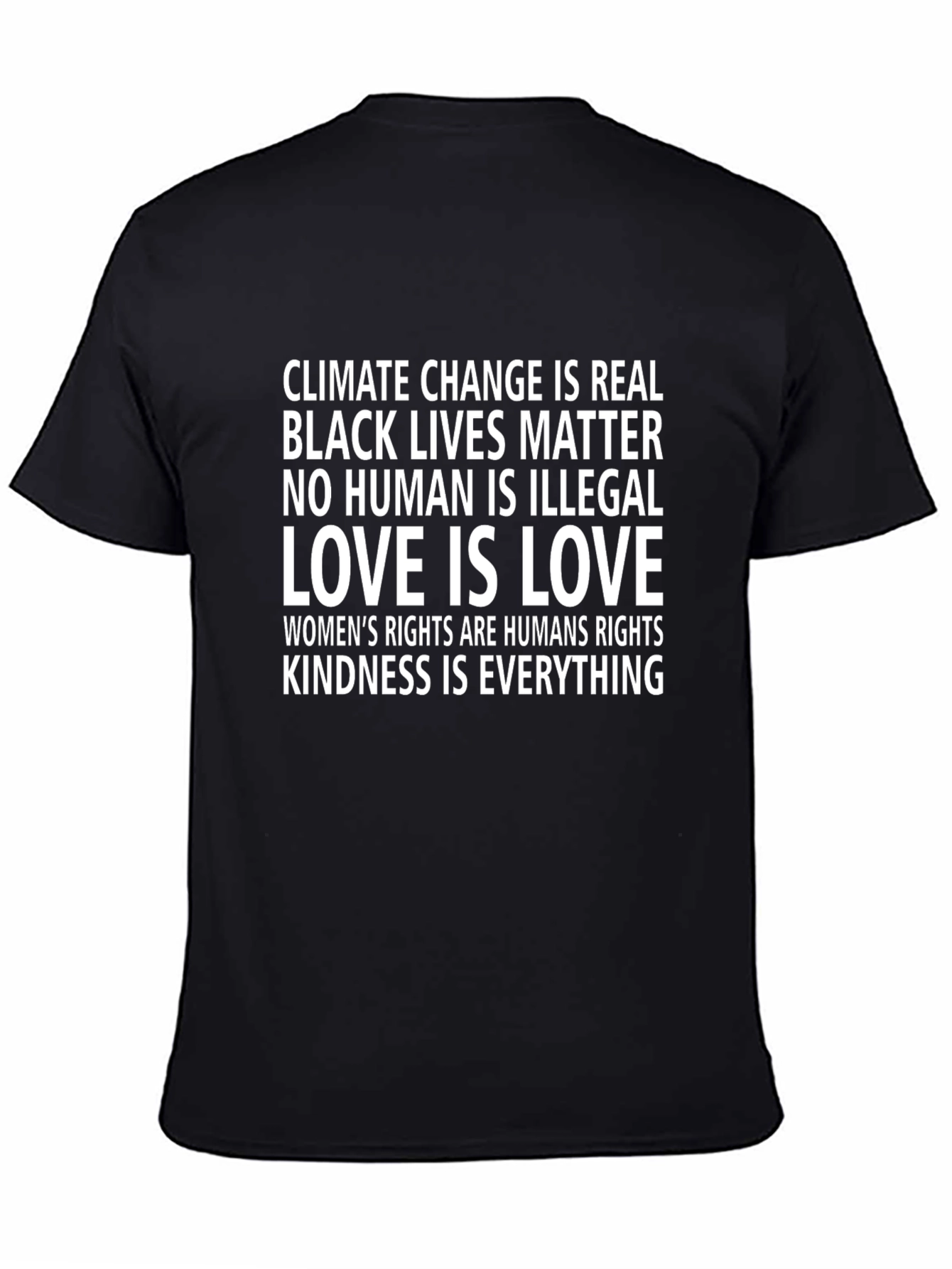 Equality Matters T-Shirt: Climate Change BLM Love is Love