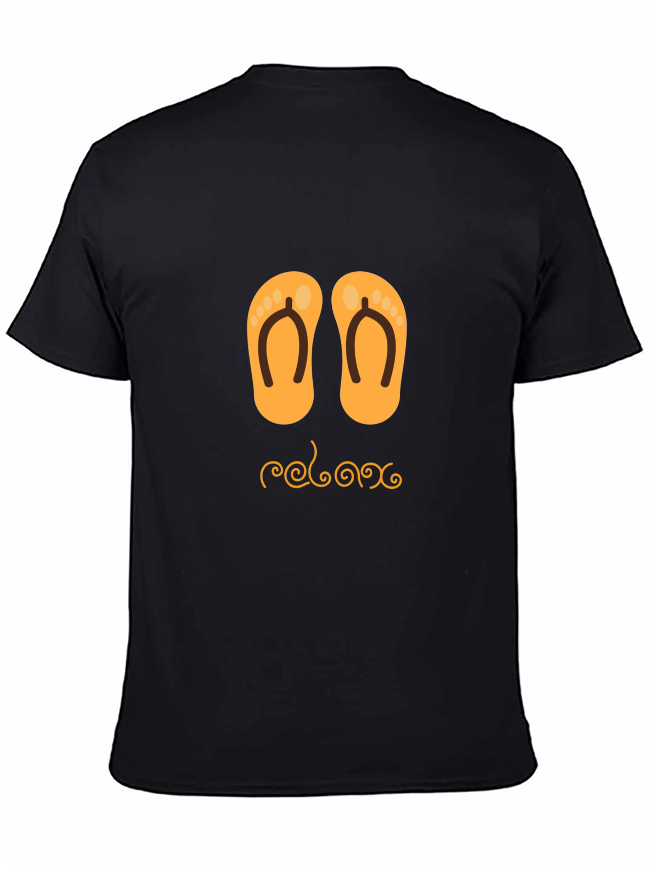 Relax Flip Flop Graphic Tee - Comfy Casual Style