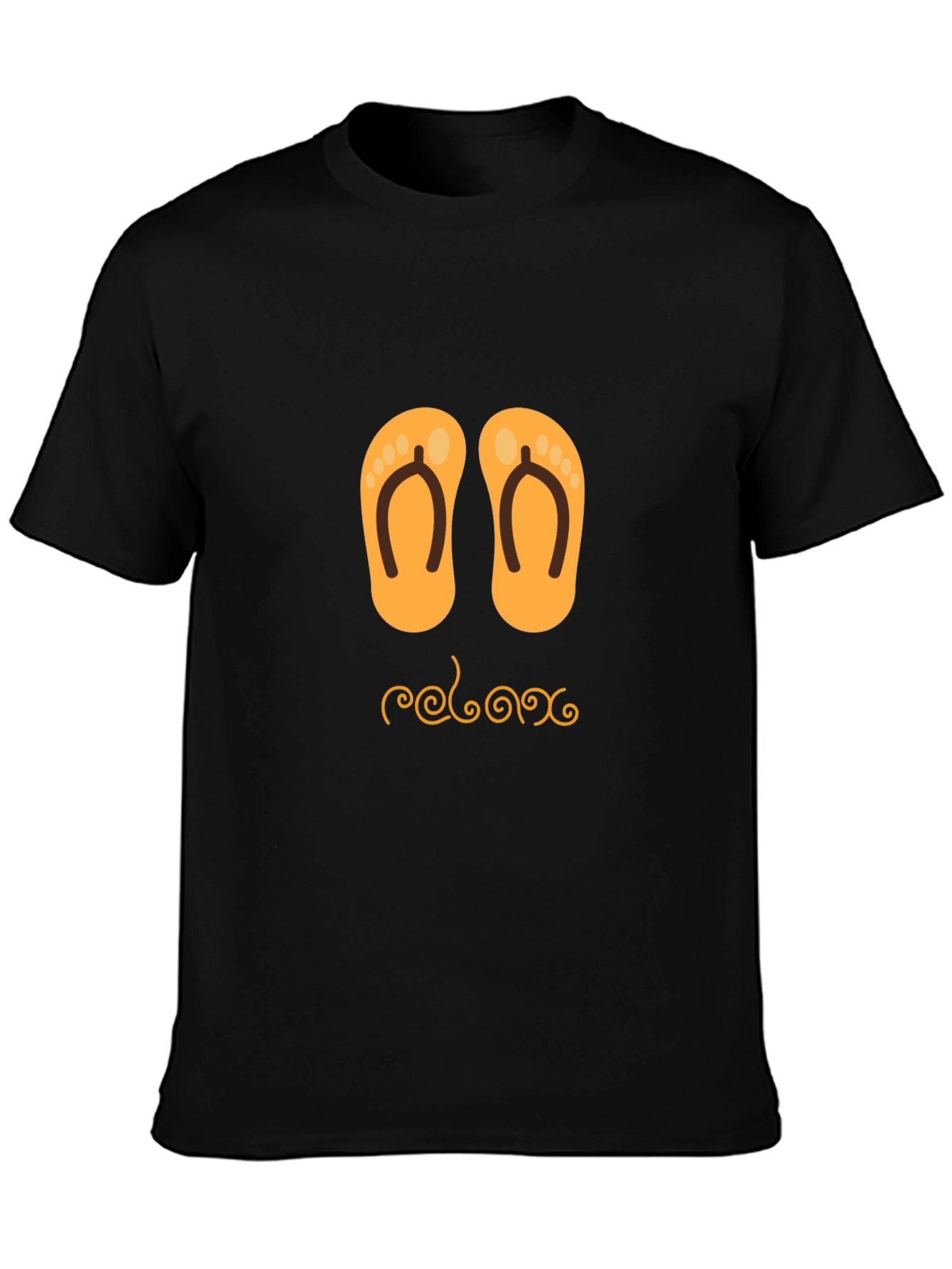 Relax Flip Flop Graphic Tee - Comfy Casual Style