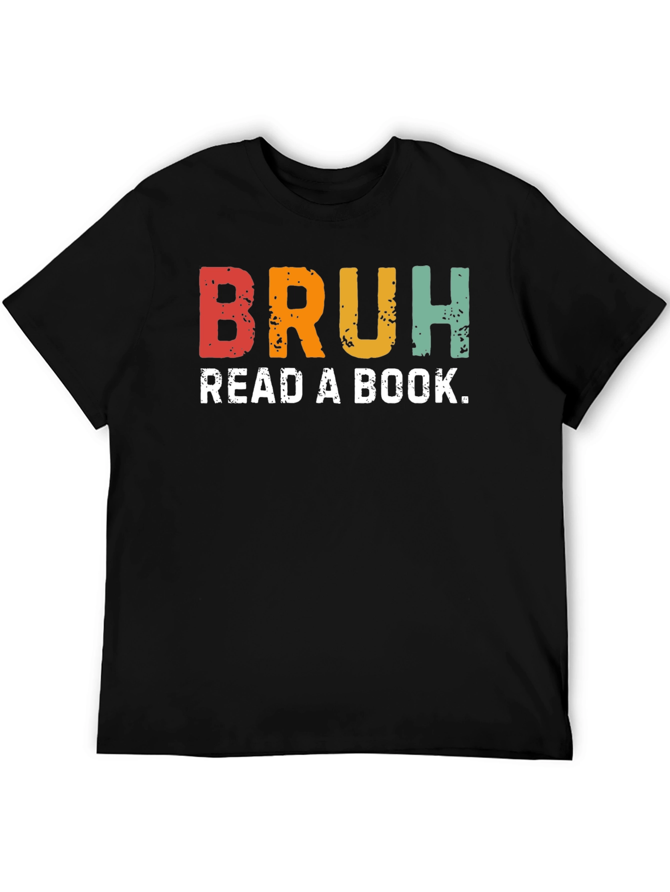 Bruh Read a Book Graphic T-Shirt