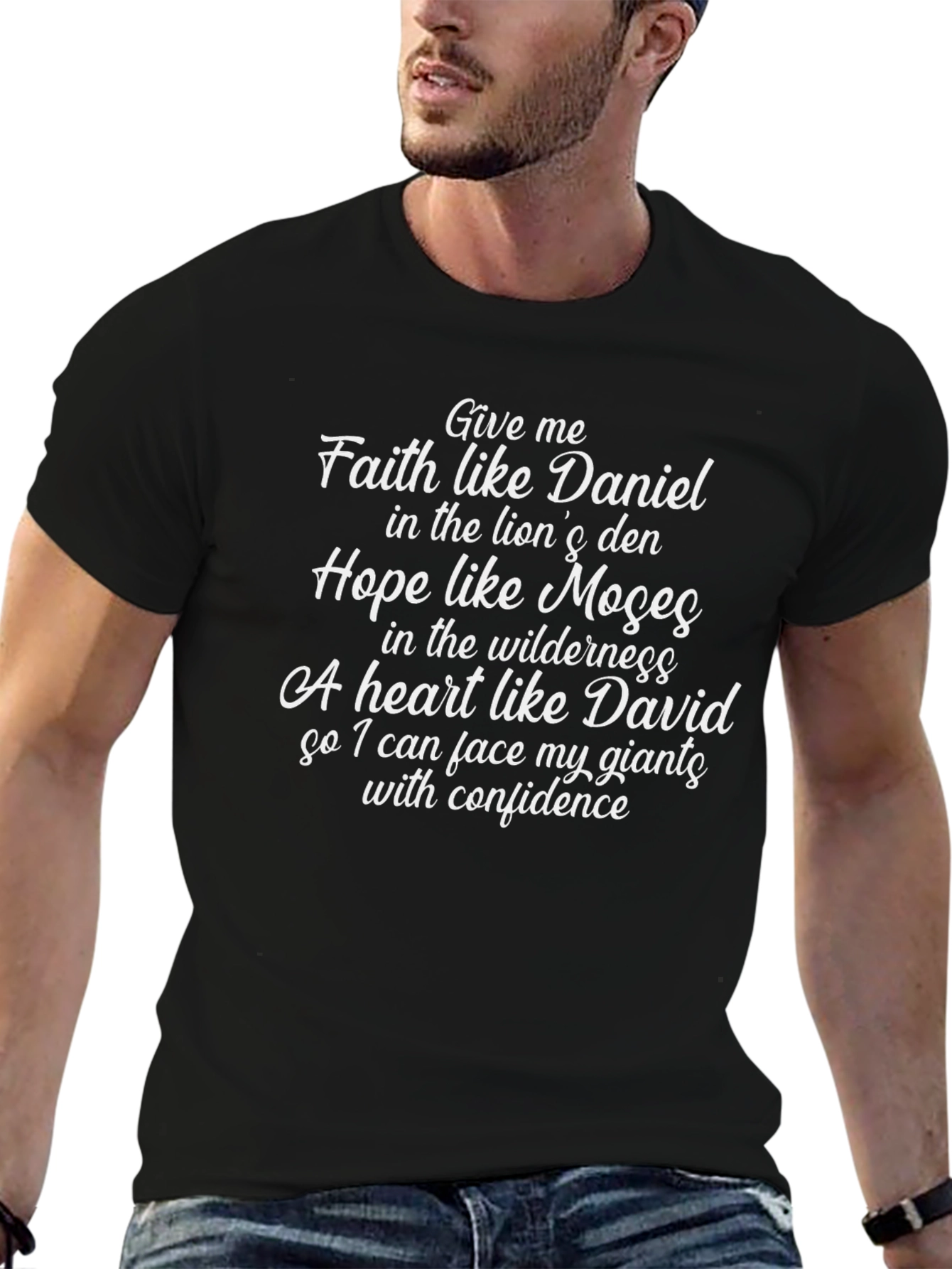 Faith Hope and Heart Graphic Tee