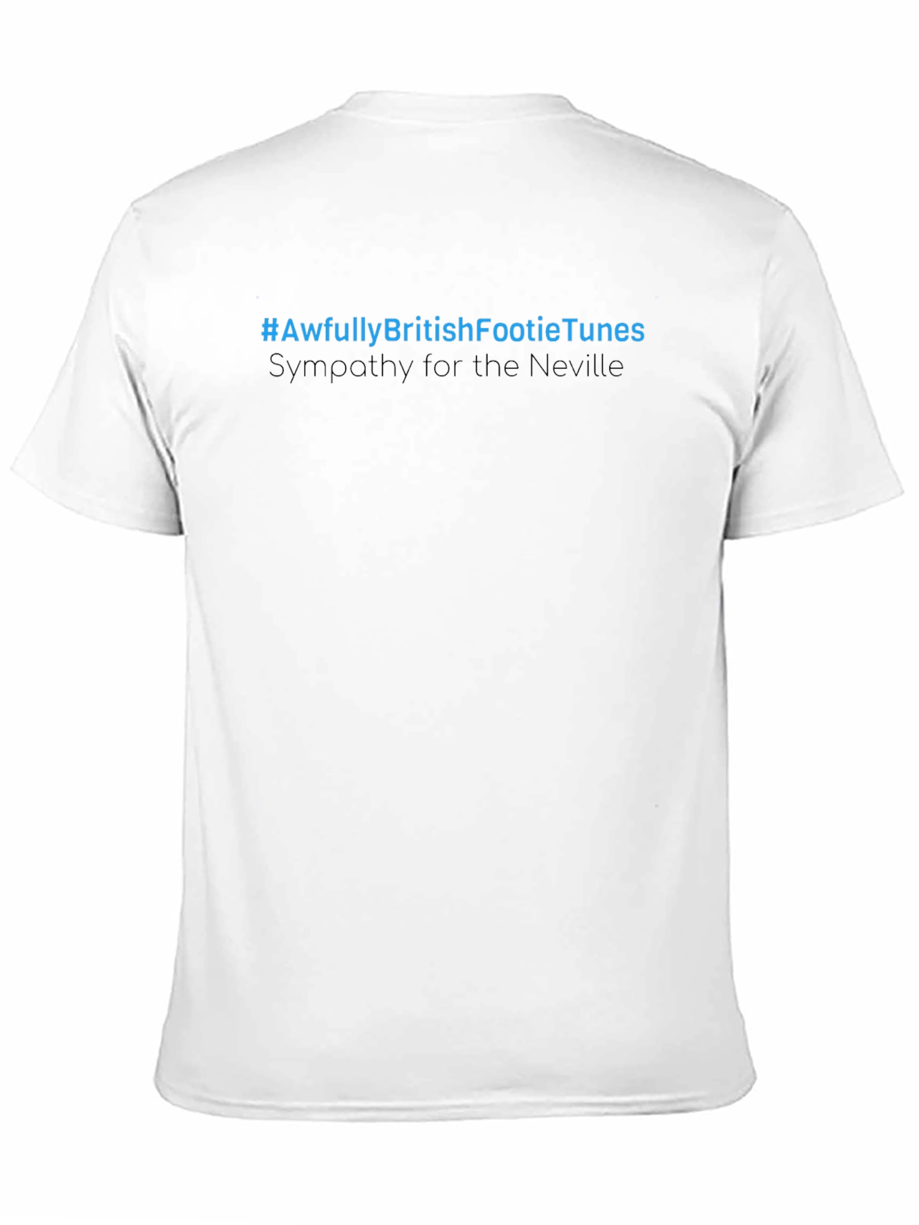 Awfully British Footie Tunes T-Shirt