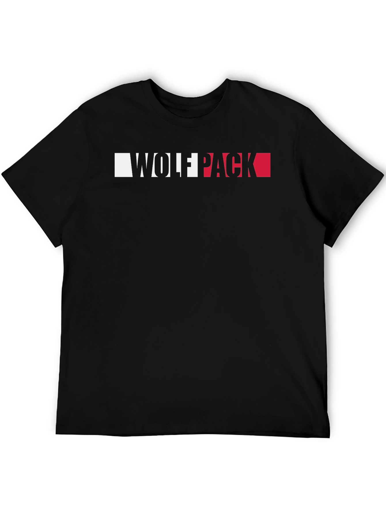 Wolfpack Graphic Tee - Black
