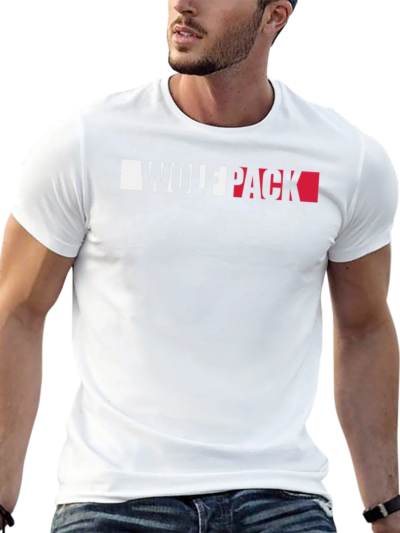 Wolfpack Graphic Tee - Black