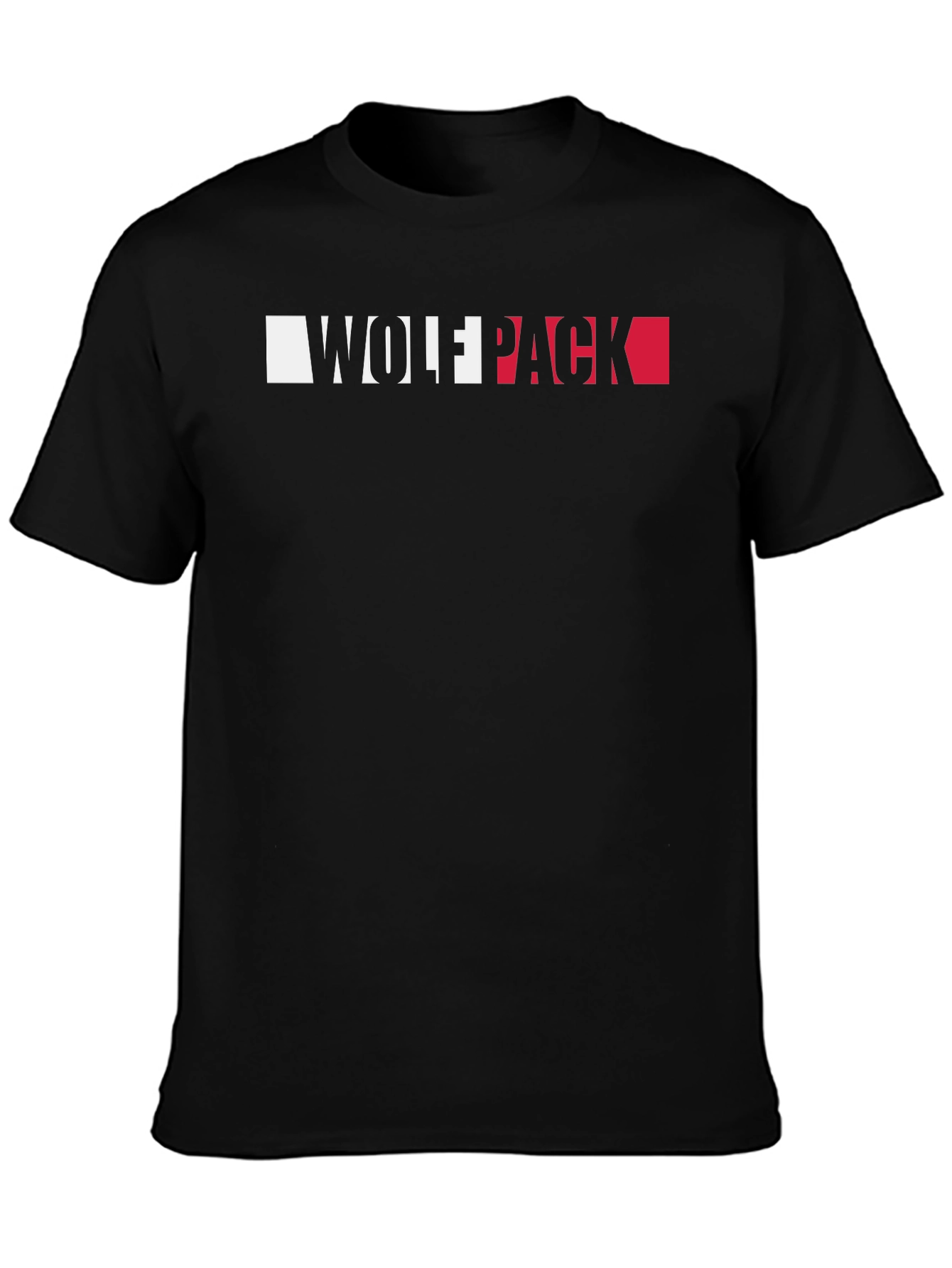Wolfpack Graphic Tee - Black
