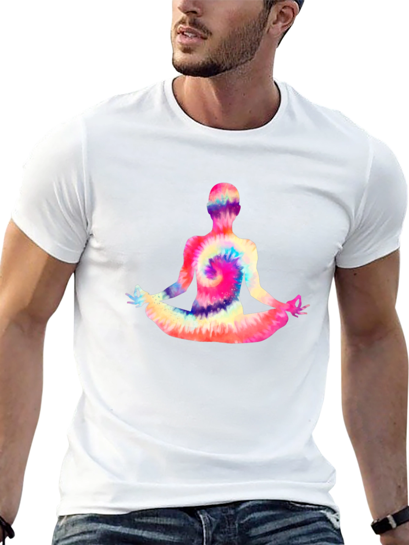 Tie-Dye Yoga Meditation T-Shirt