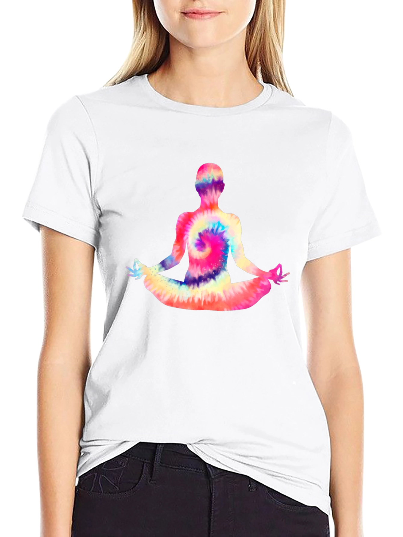 Tie-Dye Yoga Meditation T-Shirt