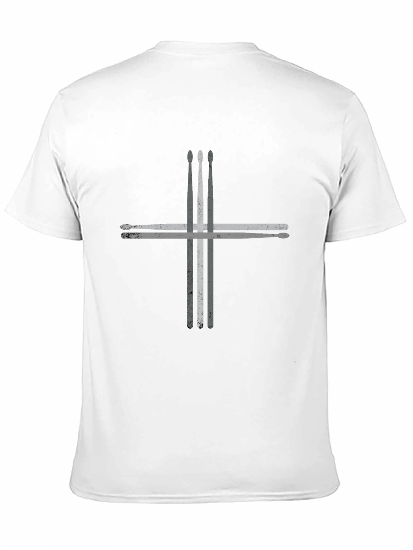 Drumsticks Graphic T-Shirt - Musician Style