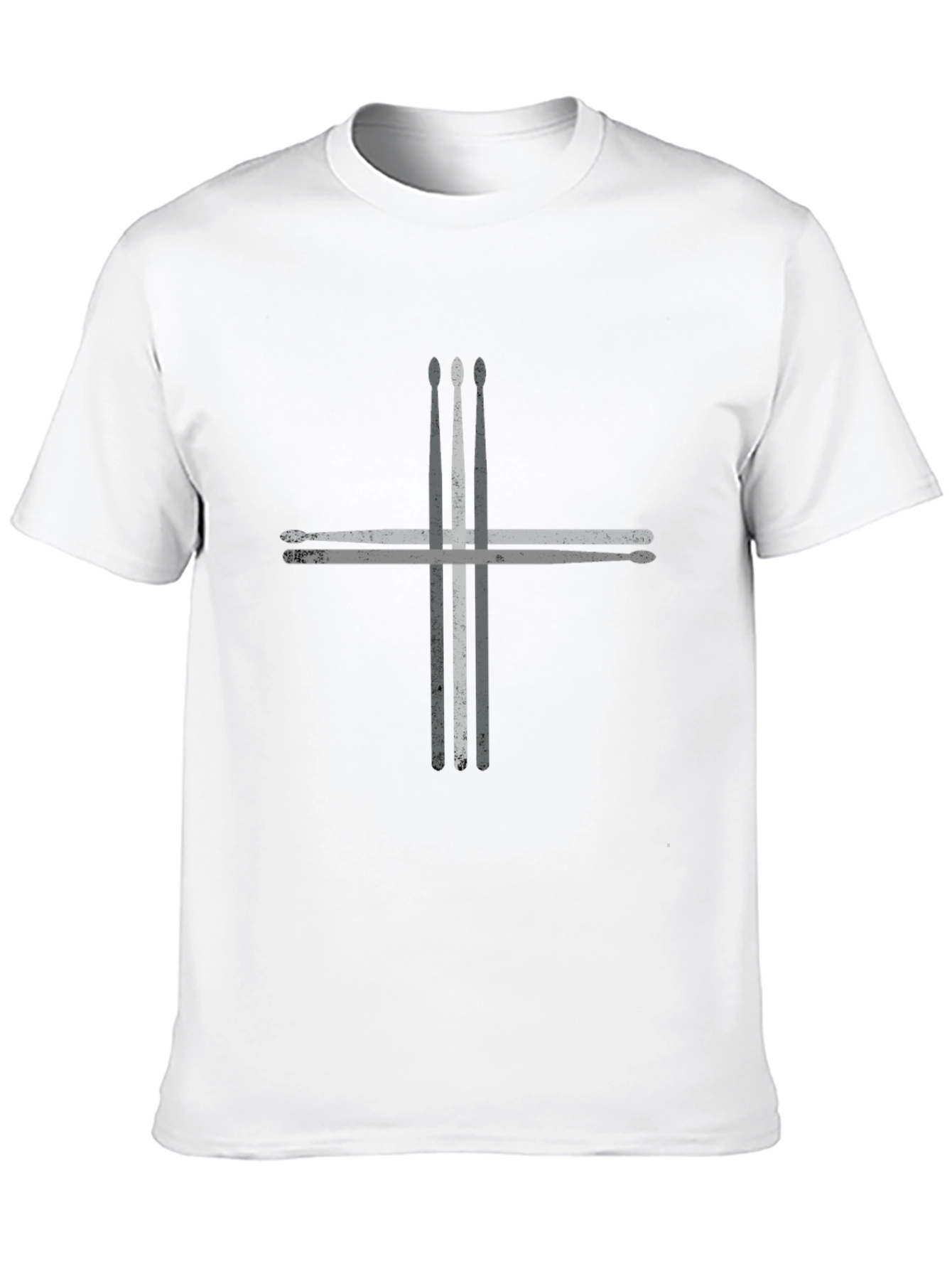 Drumsticks Graphic T-Shirt - Musician Style