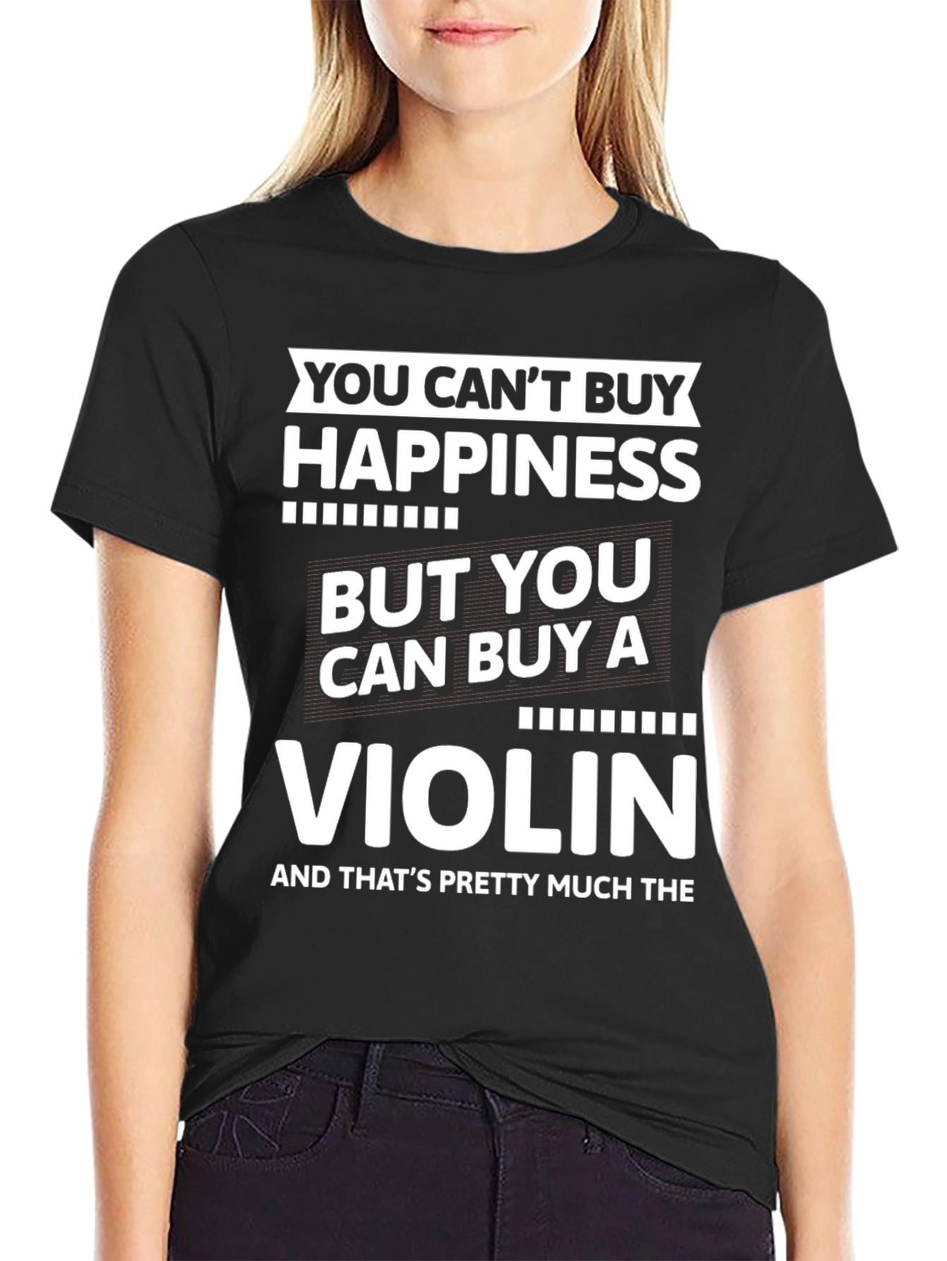 Violin Happiness T-Shirt: Buy a Violin!