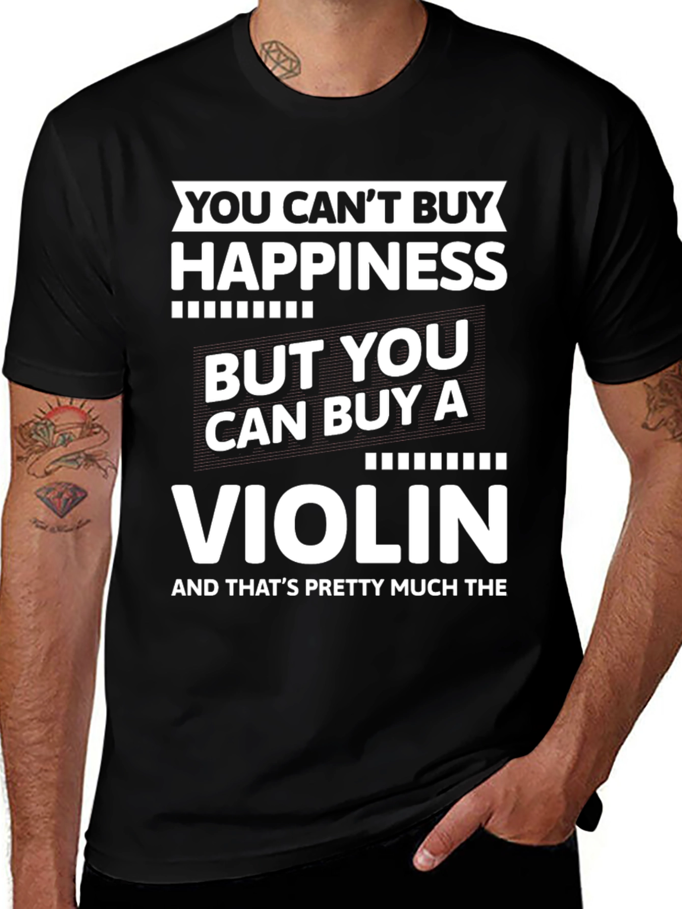 Violin Happiness T-Shirt: Buy a Violin!