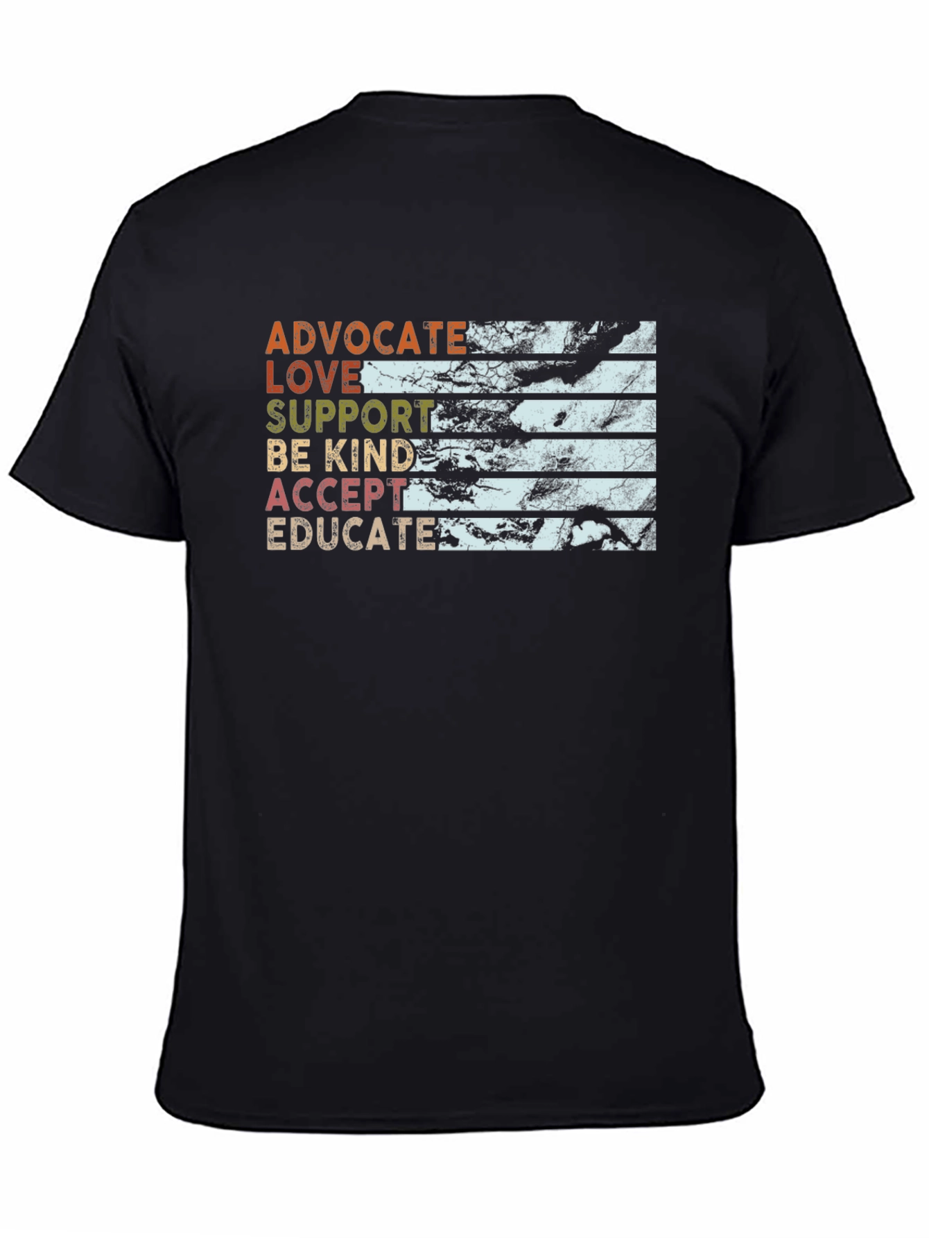 Advocate Love Support Kindness T-Shirt