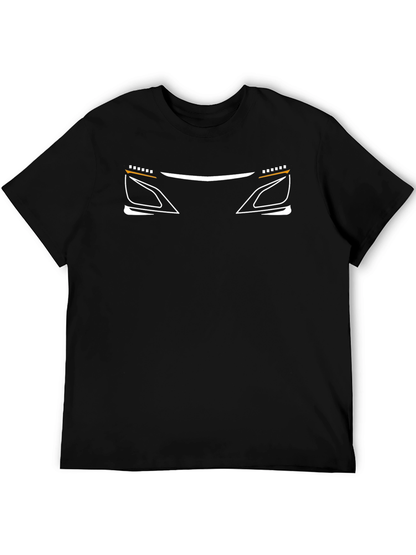 Headlight Graphic T-Shirt - Black Cotton Tee