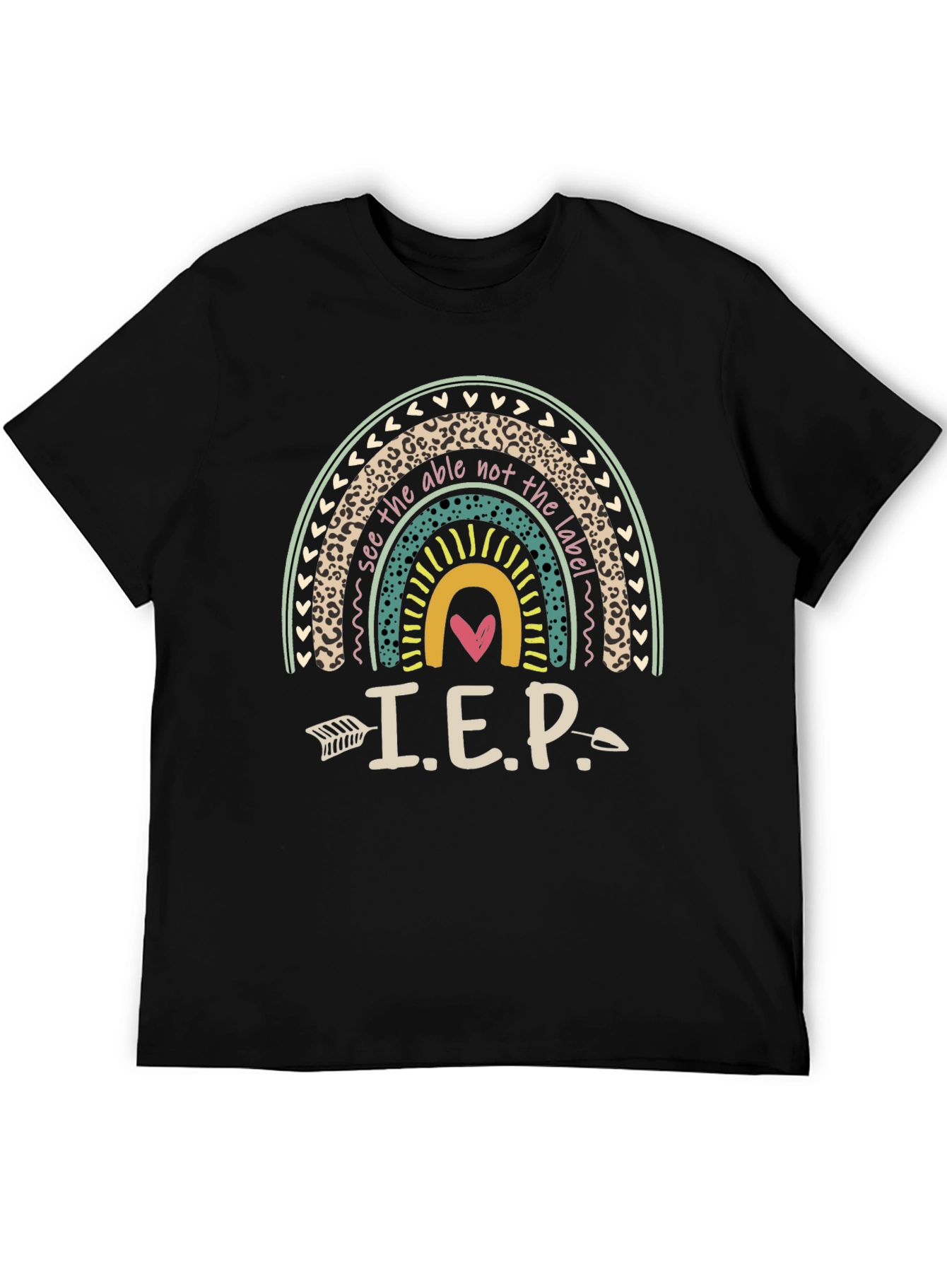 See the Able IEP Rainbow T-Shirt