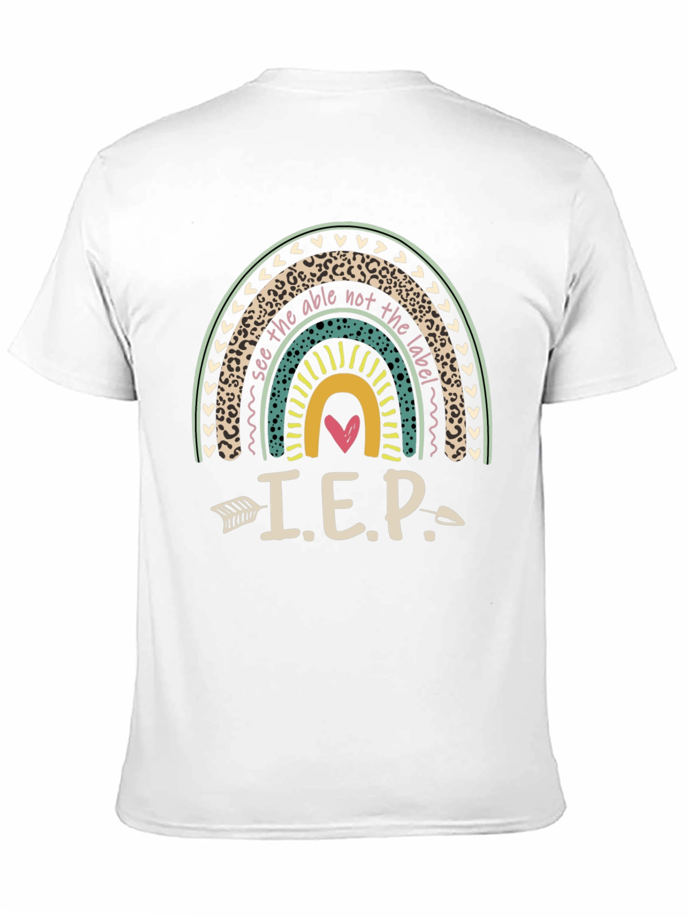 See the Able IEP Rainbow T-Shirt