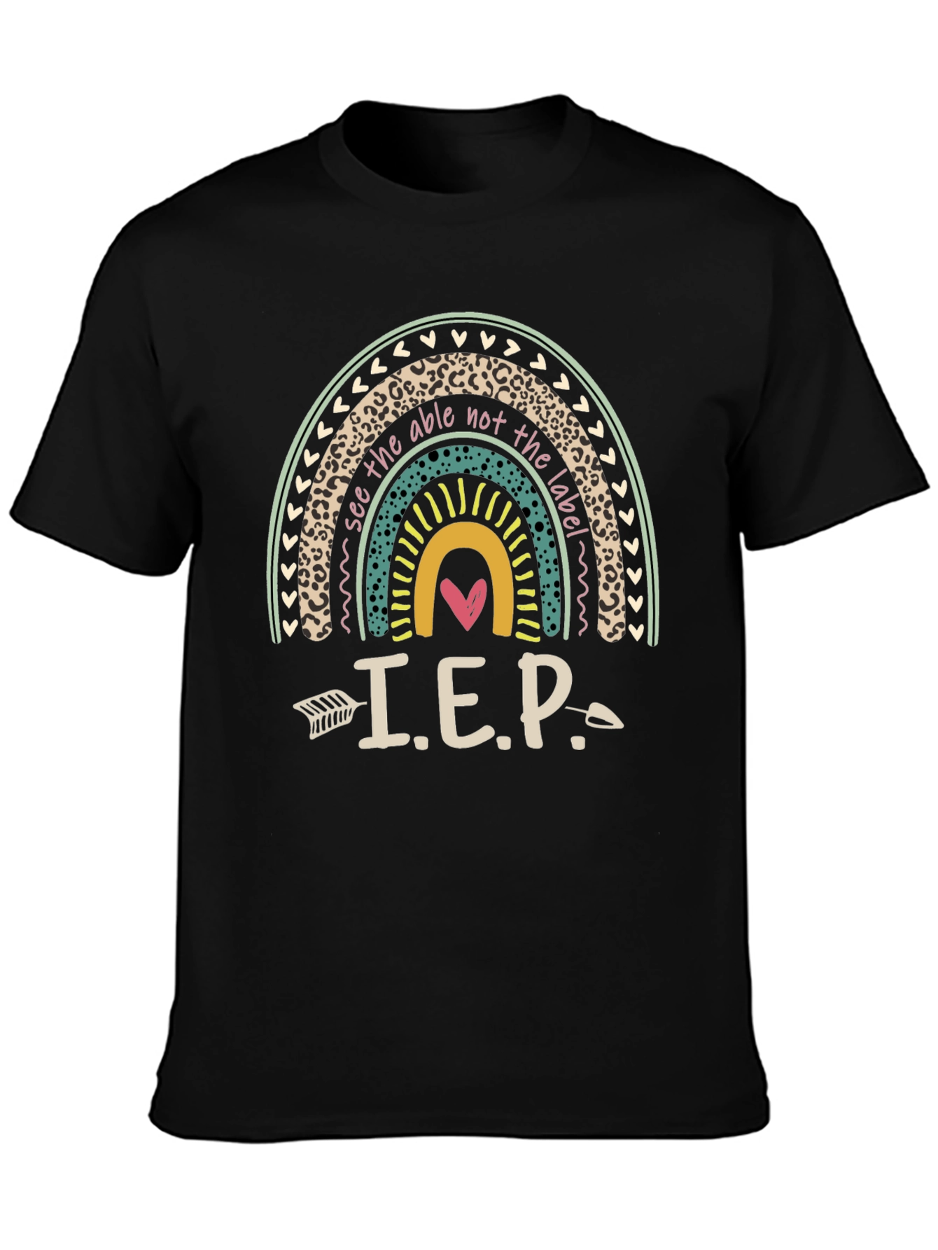See the Able IEP Rainbow T-Shirt