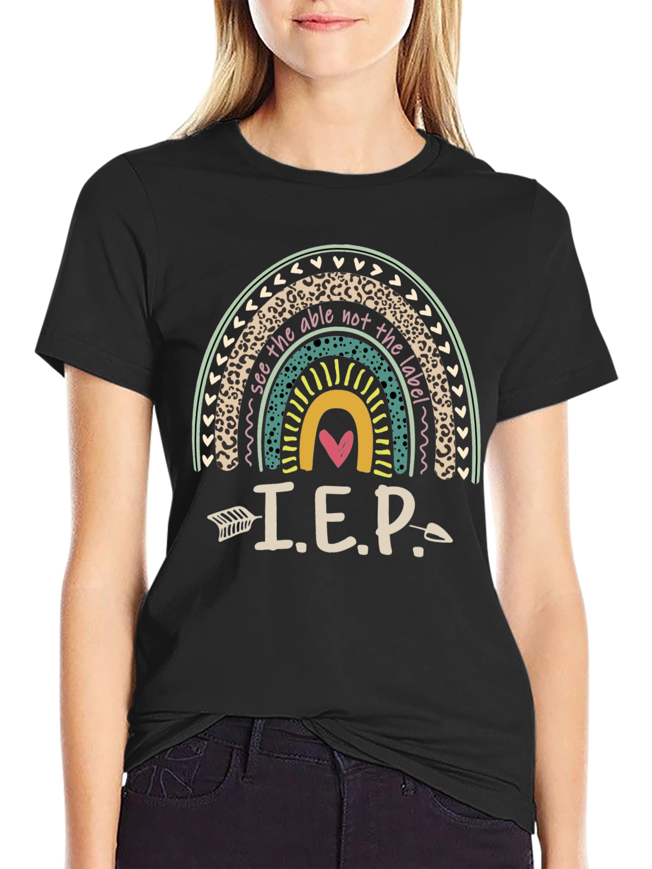 See the Able IEP Rainbow T-Shirt
