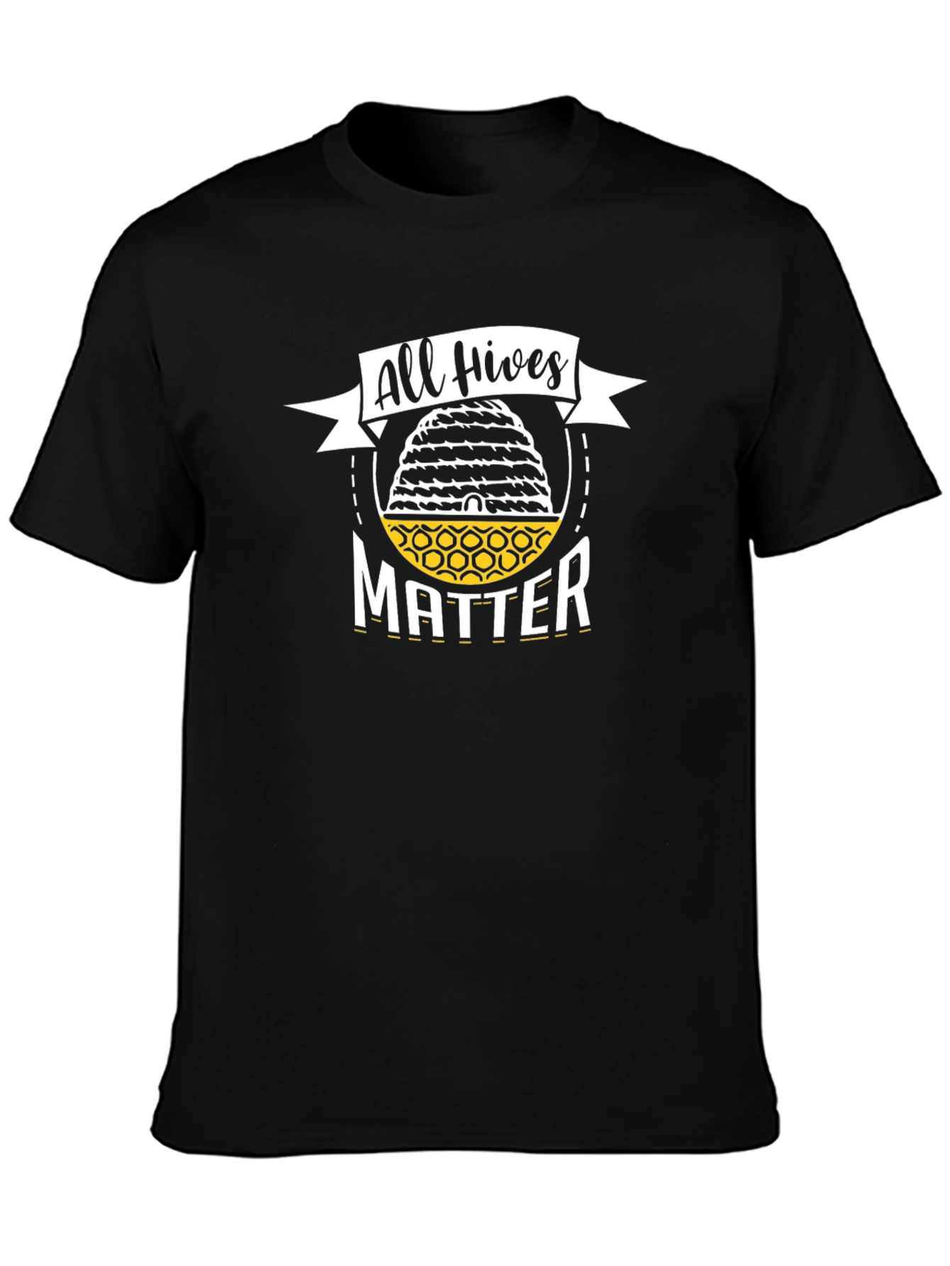 All Hives Matter Black T-Shirt - Bee Lover Gift