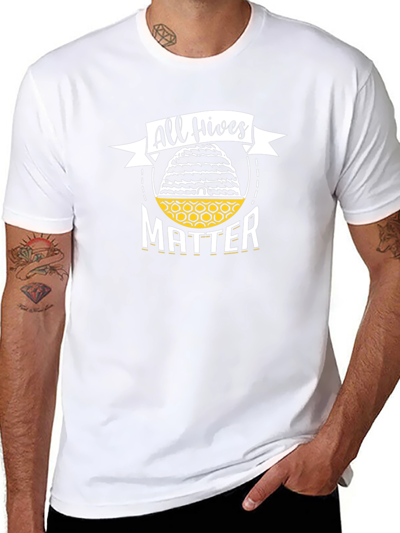 All Hives Matter Black T-Shirt - Bee Lover Gift