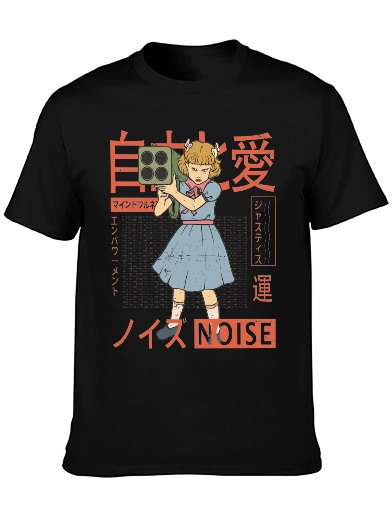 Edgy Anime Style Graphic Tee
