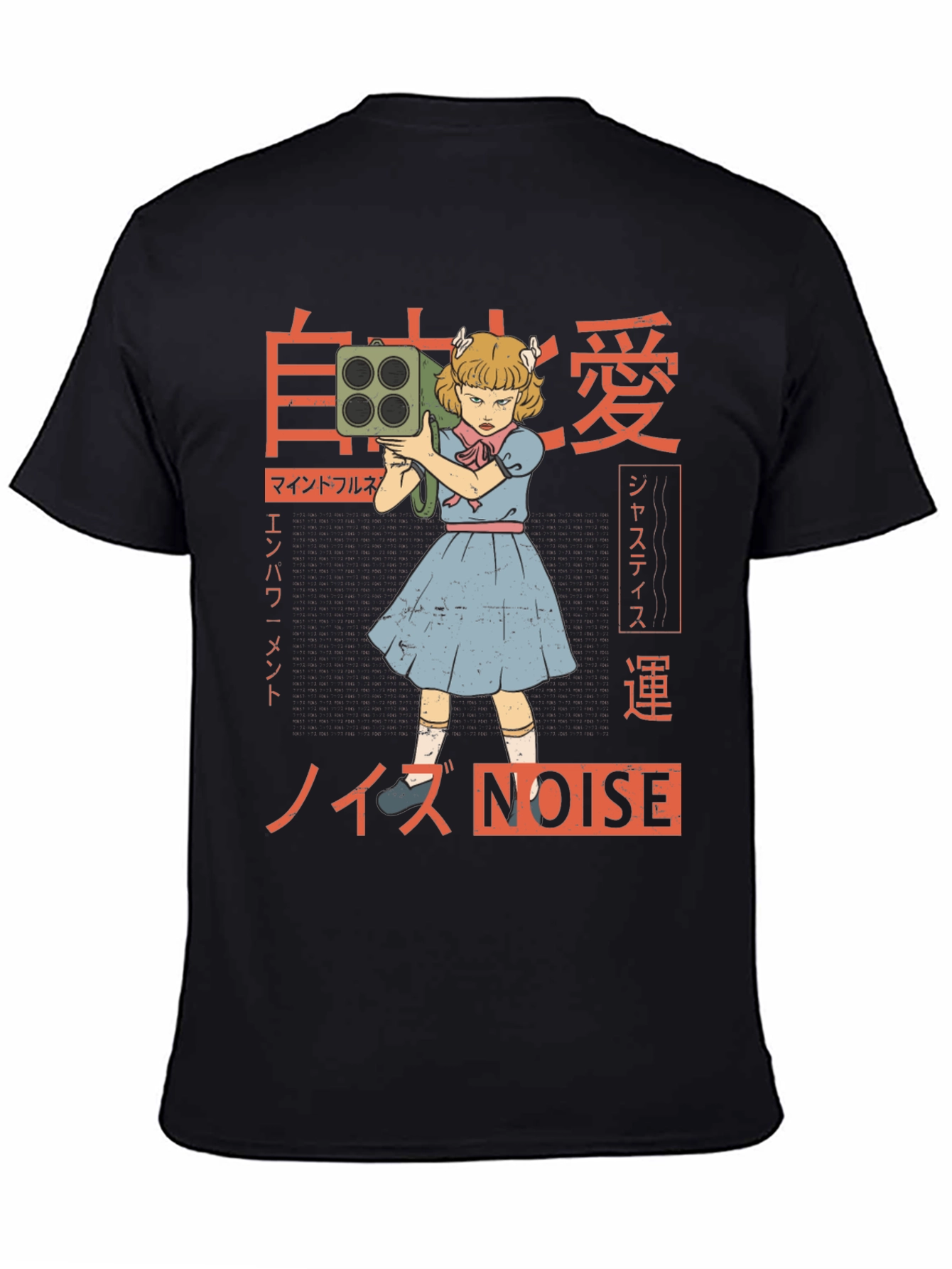 Edgy Anime Style Graphic Tee