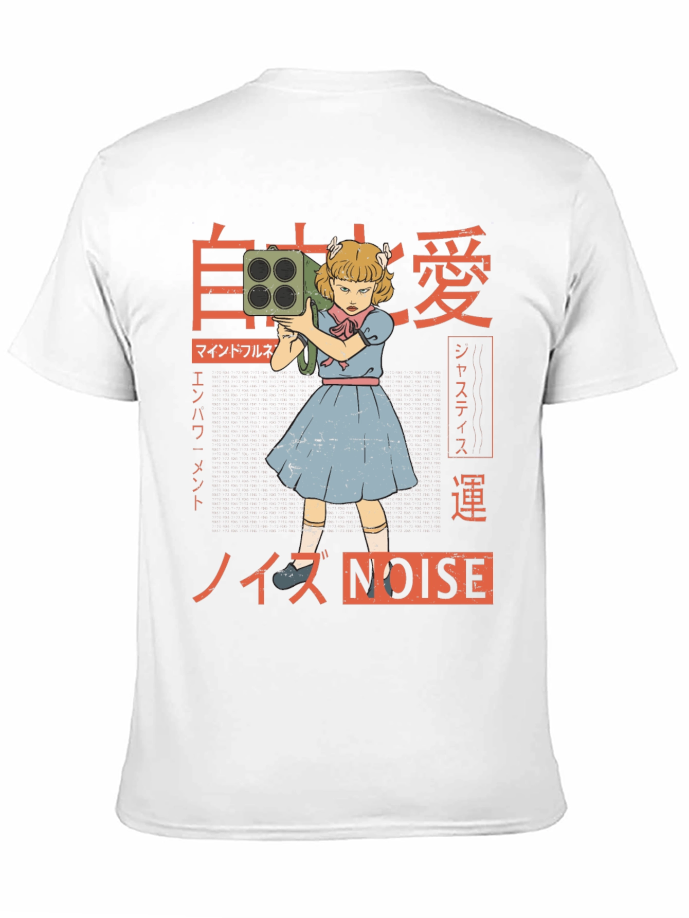 Edgy Anime Style Graphic Tee